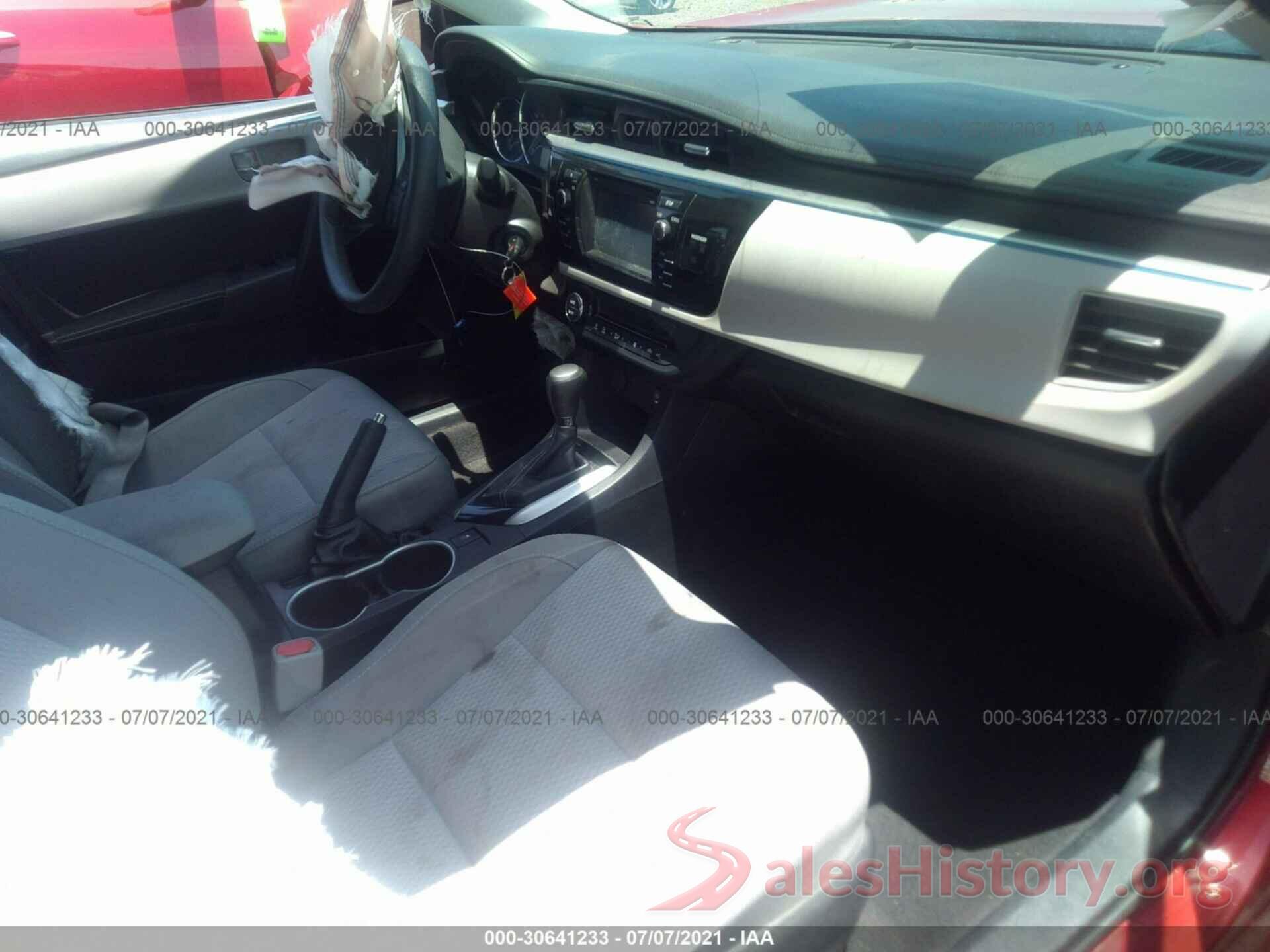 2T1BURHE4GC670815 2016 TOYOTA COROLLA