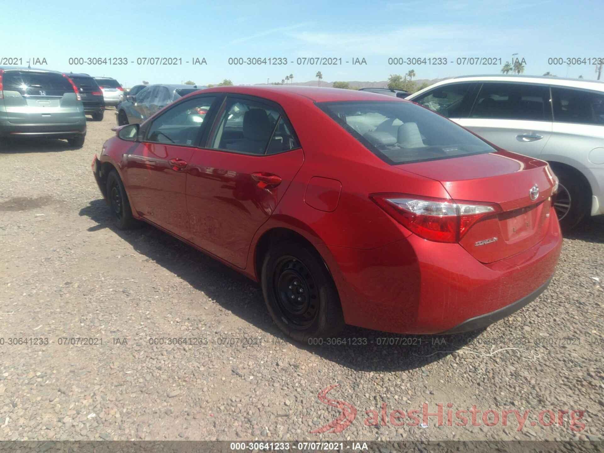 2T1BURHE4GC670815 2016 TOYOTA COROLLA