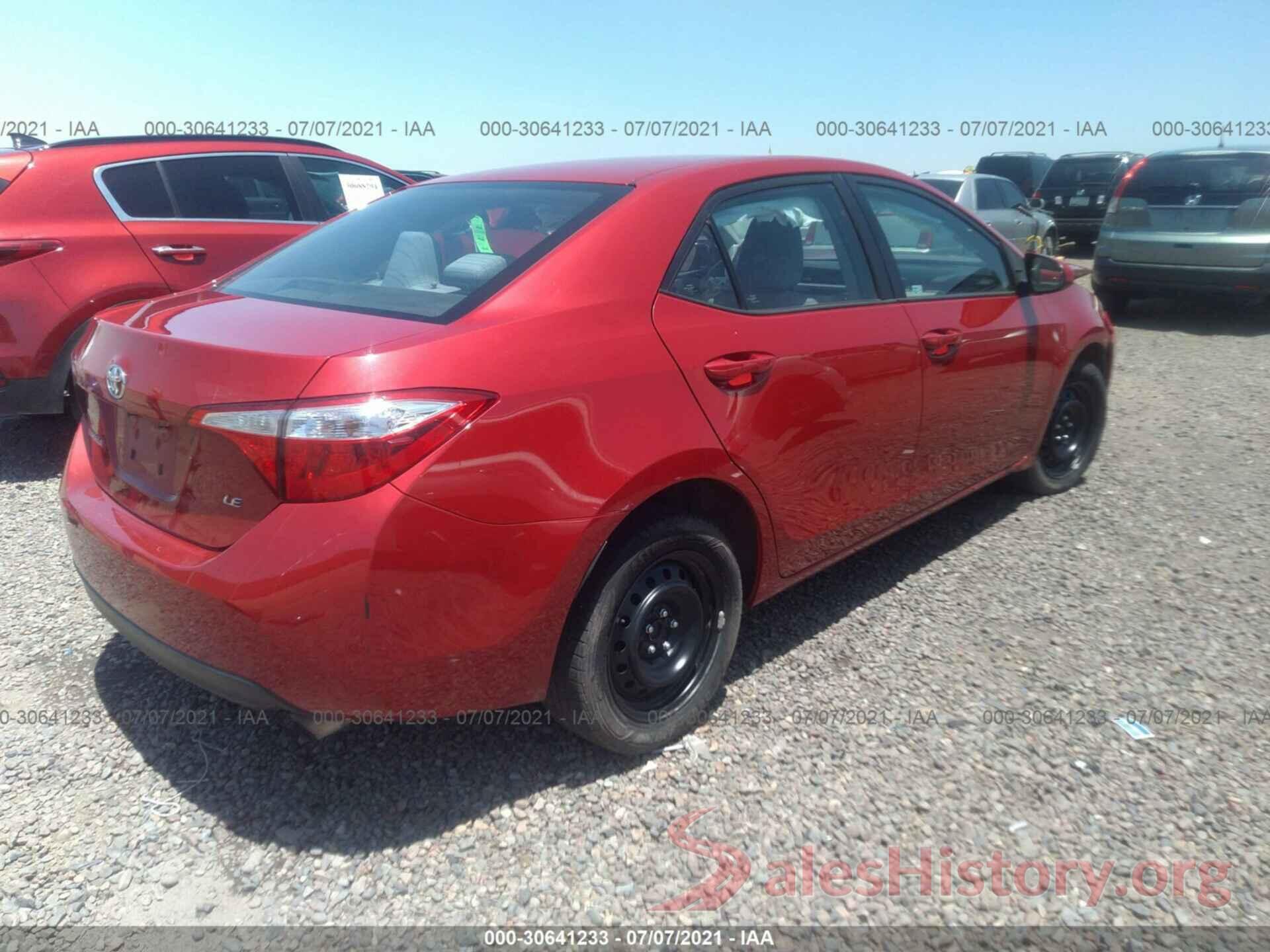 2T1BURHE4GC670815 2016 TOYOTA COROLLA