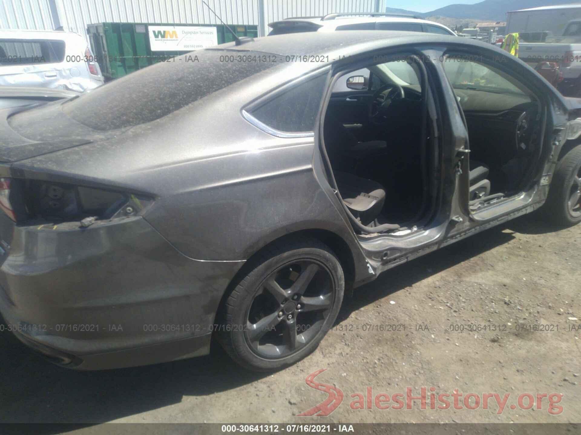 3FA6P0T98GR206991 2016 FORD FUSION