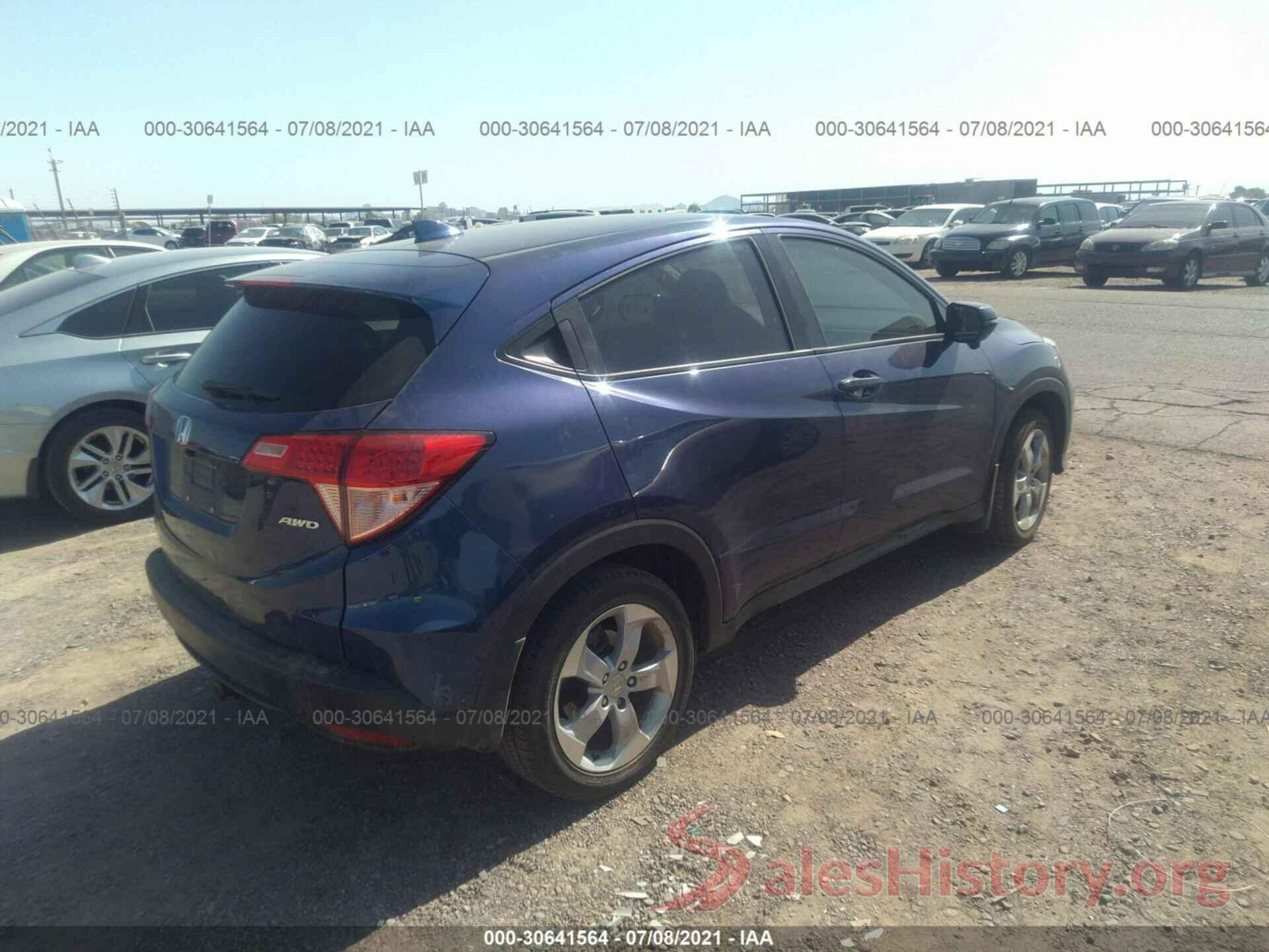 3CZRU6H56GM719575 2016 HONDA HR-V