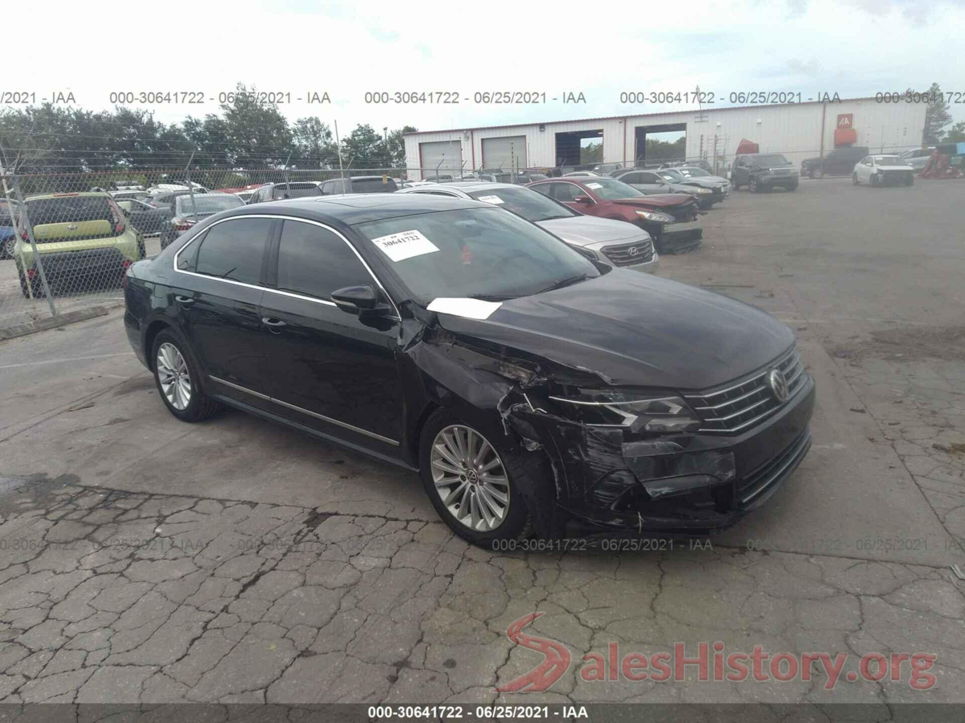 1VWBT7A39GC011182 2016 VOLKSWAGEN PASSAT