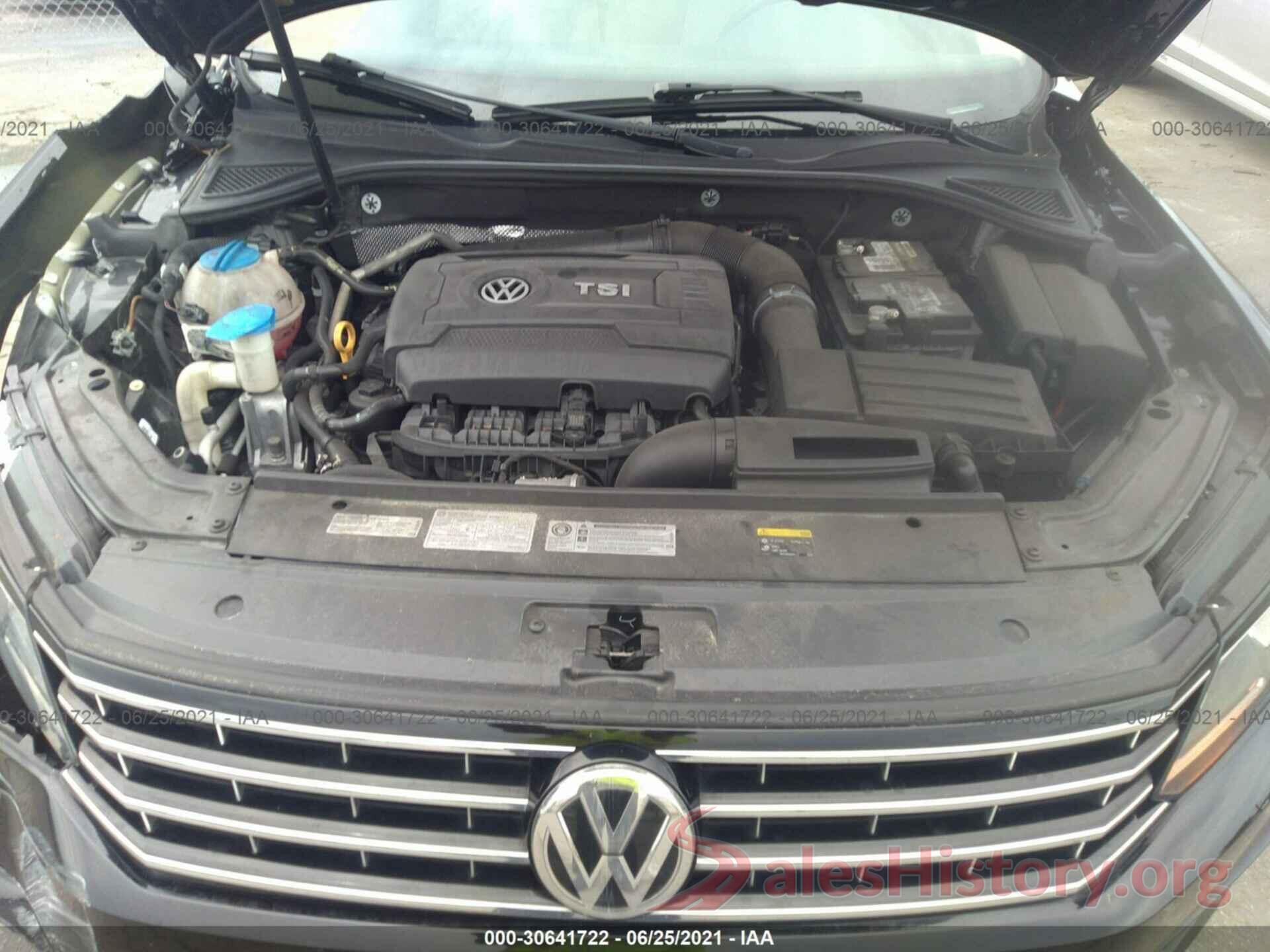 1VWBT7A39GC011182 2016 VOLKSWAGEN PASSAT