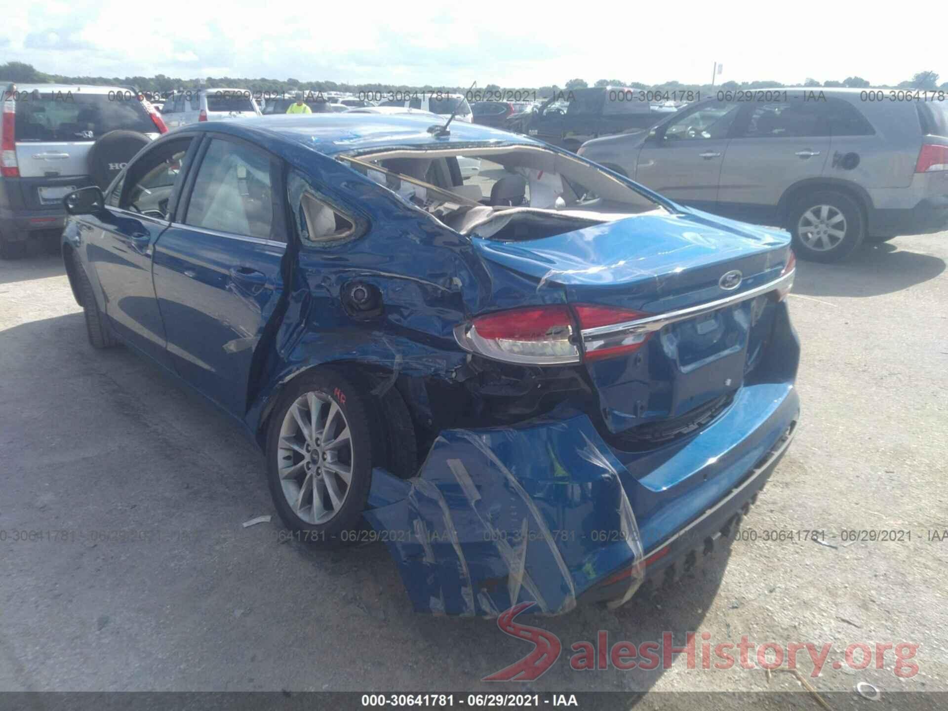 3FA6P0H76HR356168 2017 FORD FUSION