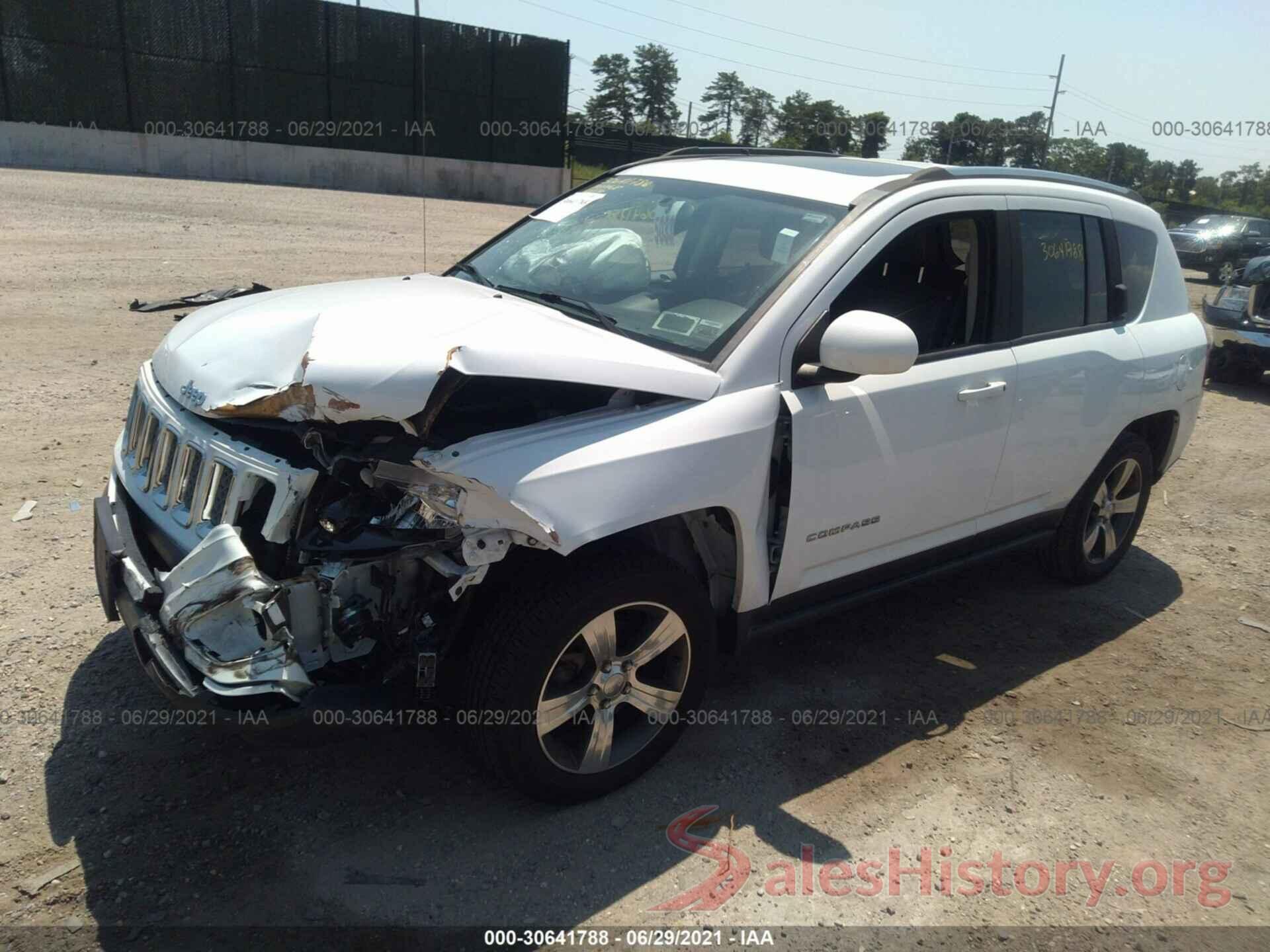 1C4NJDEBXGD558252 2016 JEEP COMPASS