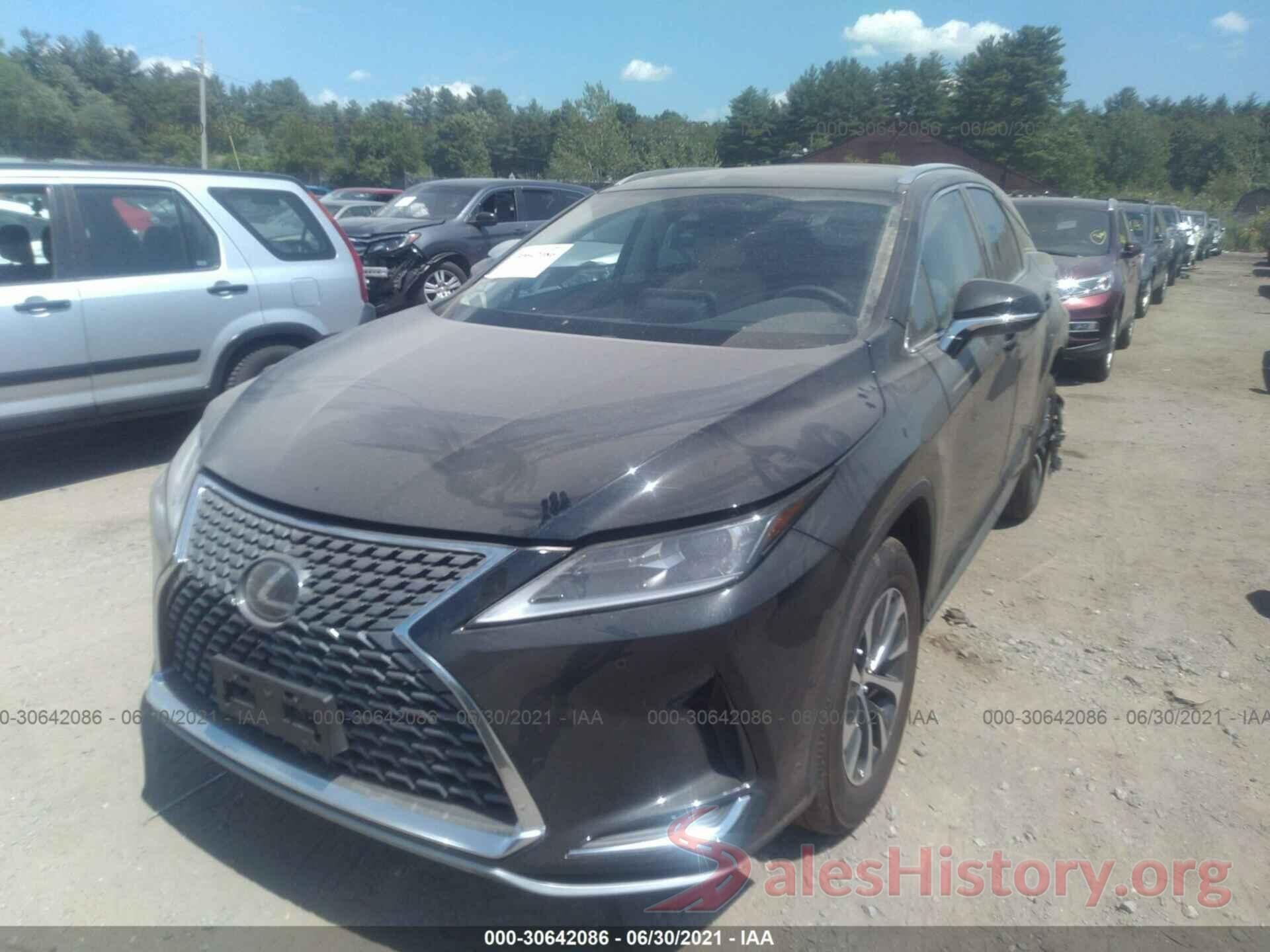 2T2HZMDA6MC287354 2021 LEXUS RX