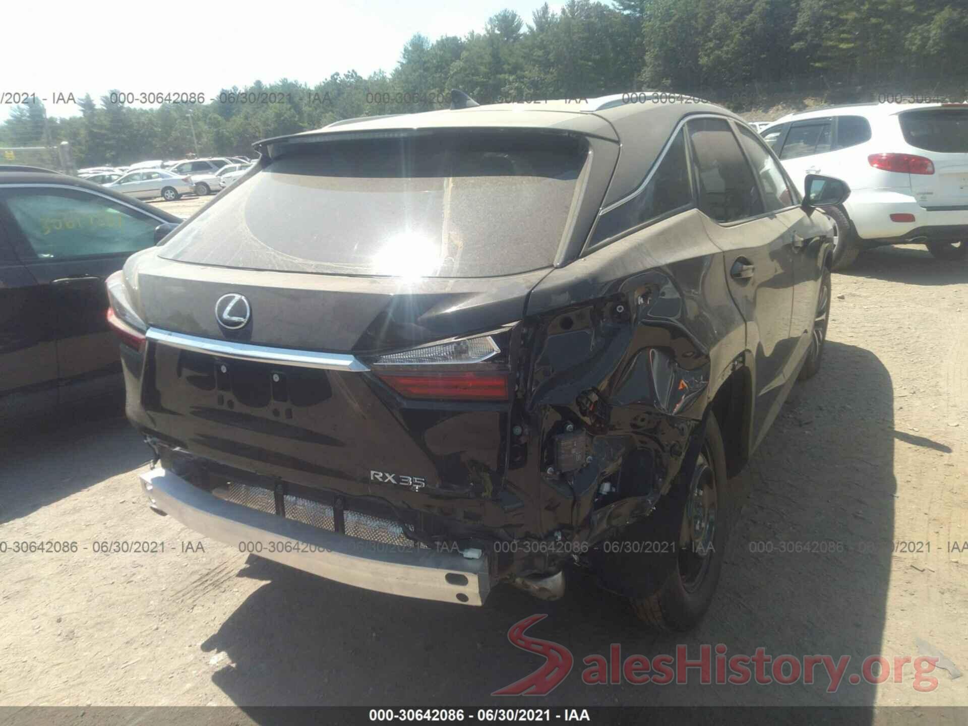 2T2HZMDA6MC287354 2021 LEXUS RX