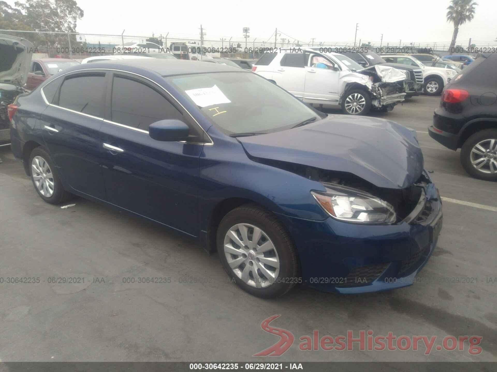 3N1AB7AP6KY451593 2019 NISSAN SENTRA