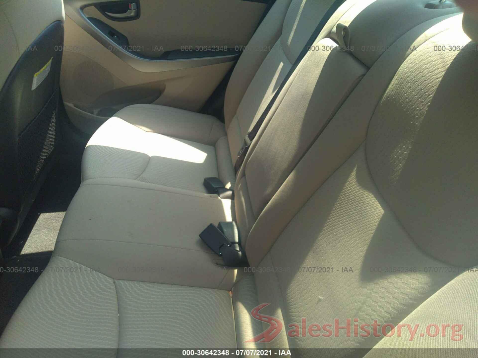 KMHDH4AE3GU623025 2016 HYUNDAI ELANTRA