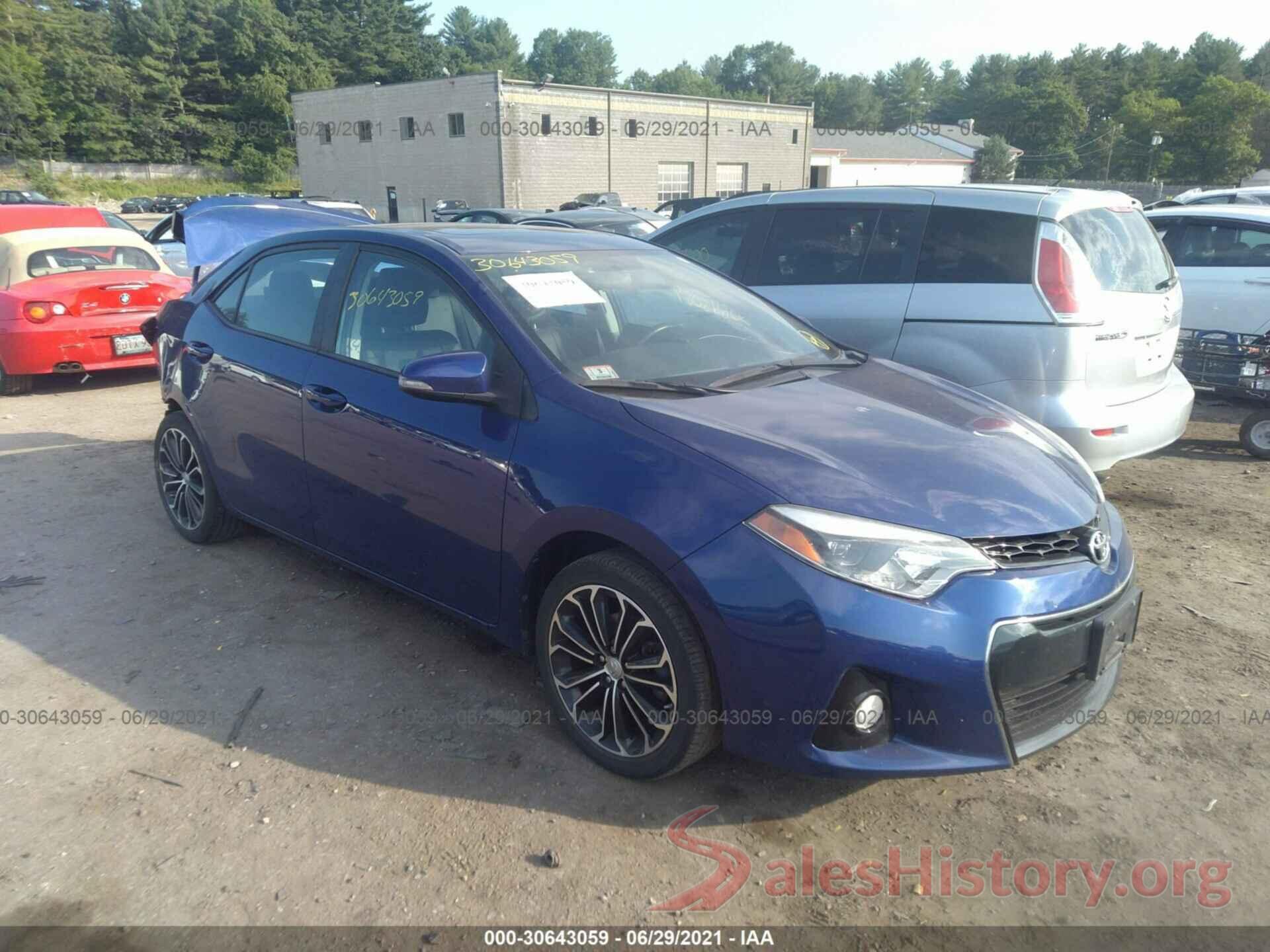 2T1BURHE9GC566515 2016 TOYOTA COROLLA