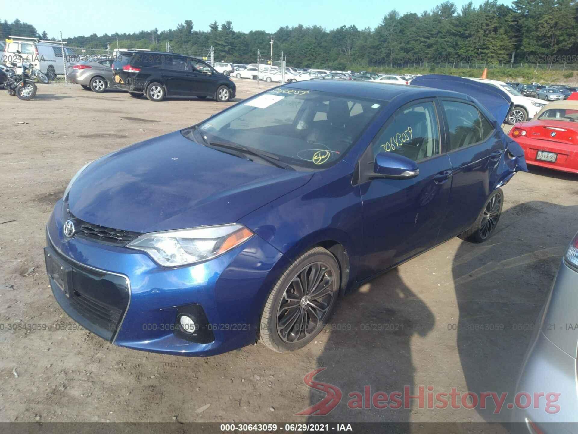 2T1BURHE9GC566515 2016 TOYOTA COROLLA