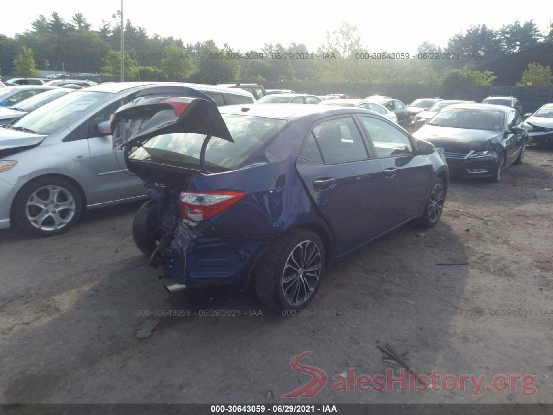 2T1BURHE9GC566515 2016 TOYOTA COROLLA