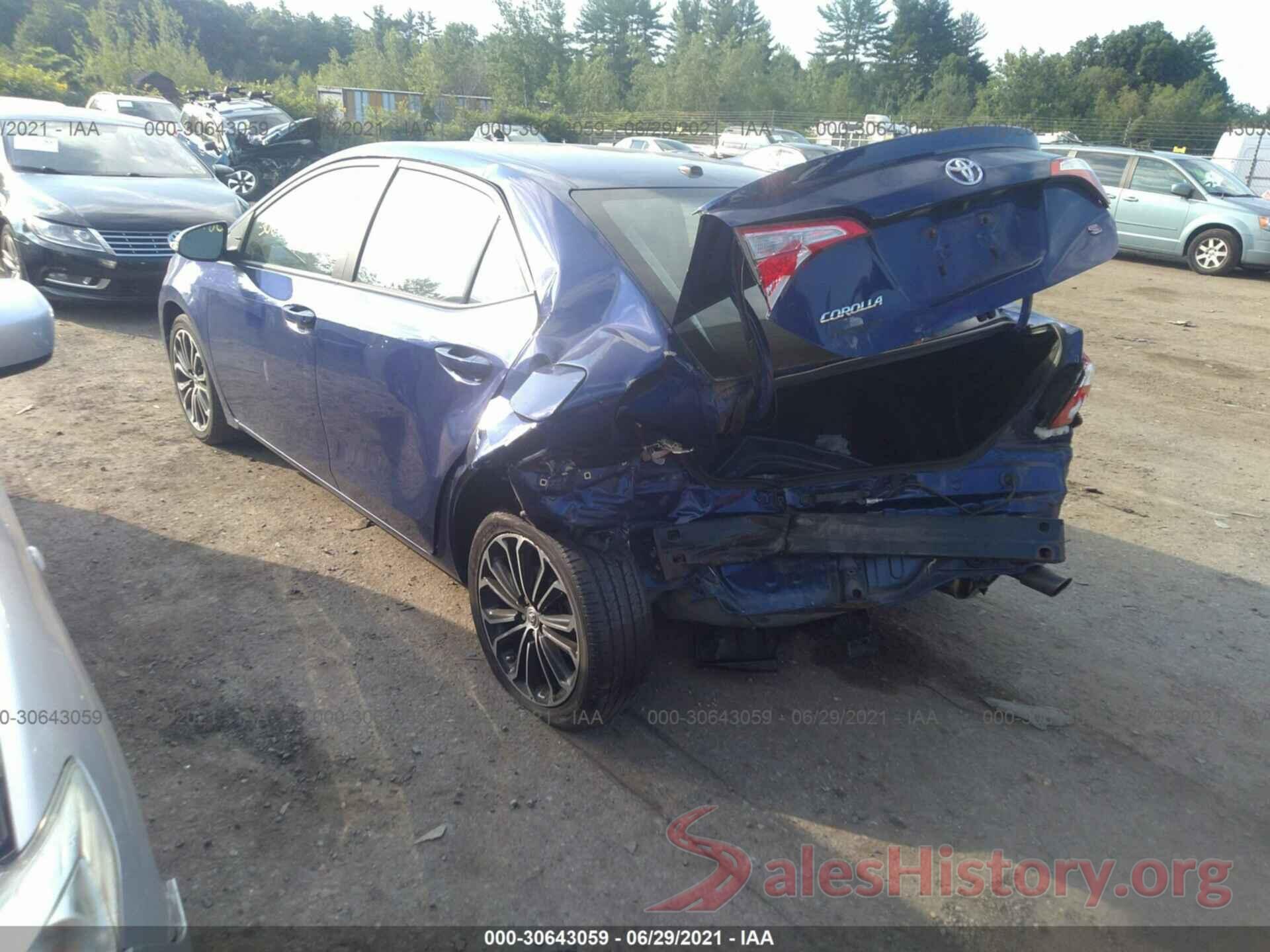 2T1BURHE9GC566515 2016 TOYOTA COROLLA