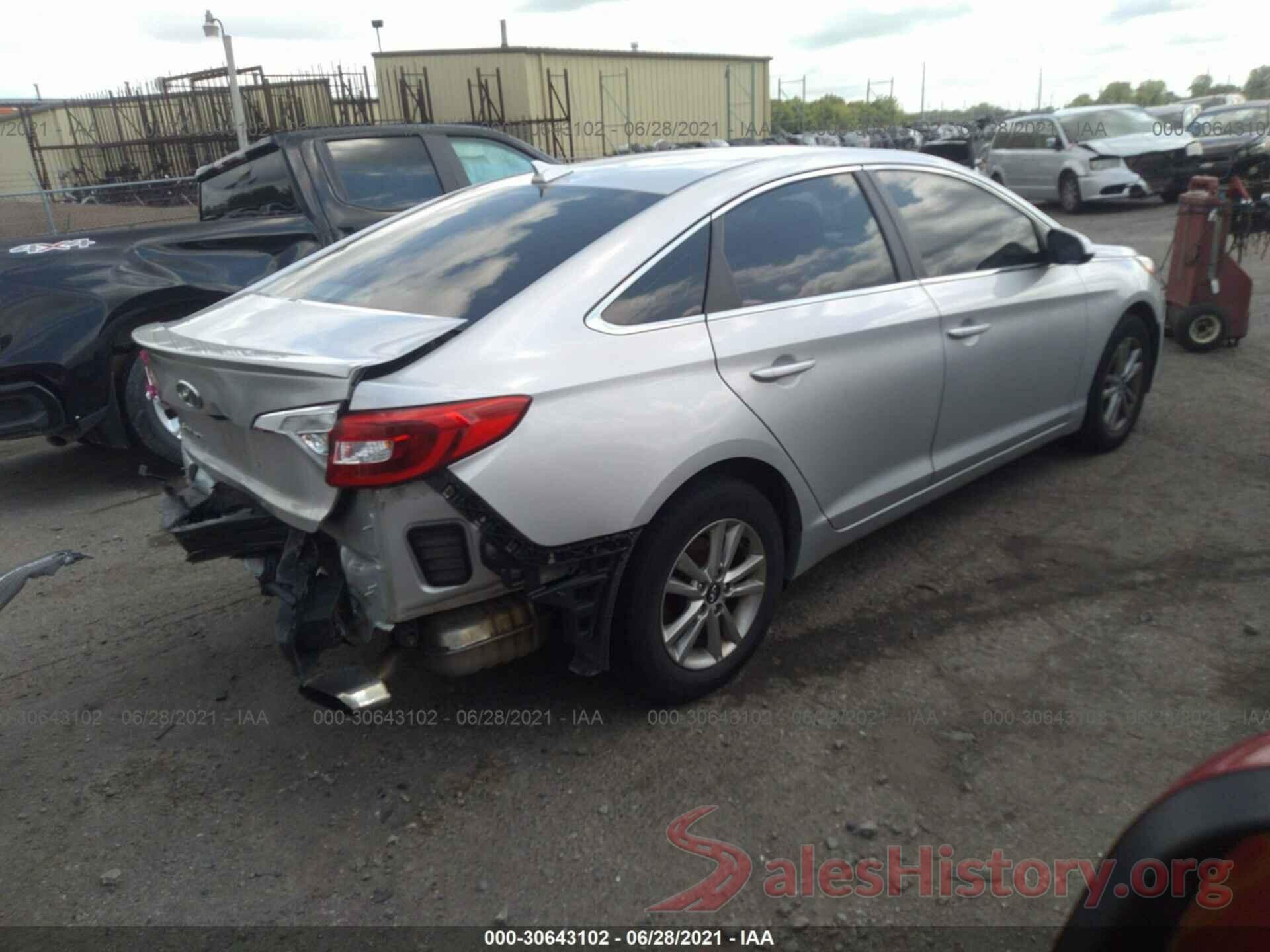 5NPE24AFXHH514897 2017 HYUNDAI SONATA