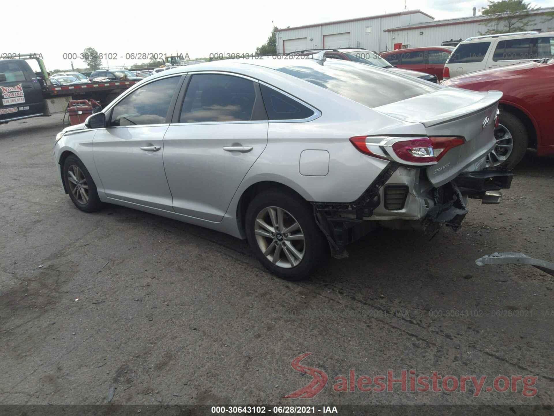 5NPE24AFXHH514897 2017 HYUNDAI SONATA