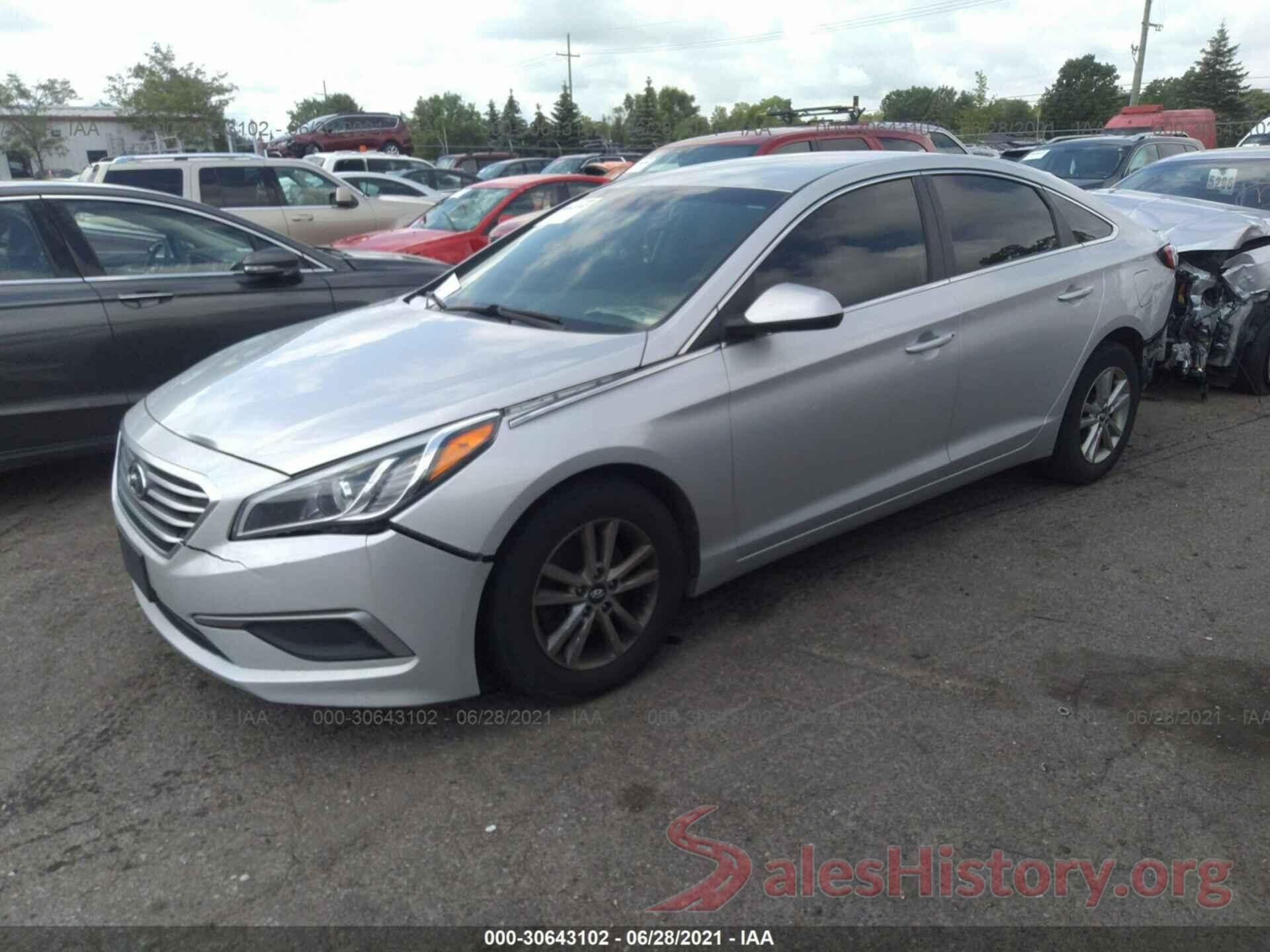 5NPE24AFXHH514897 2017 HYUNDAI SONATA