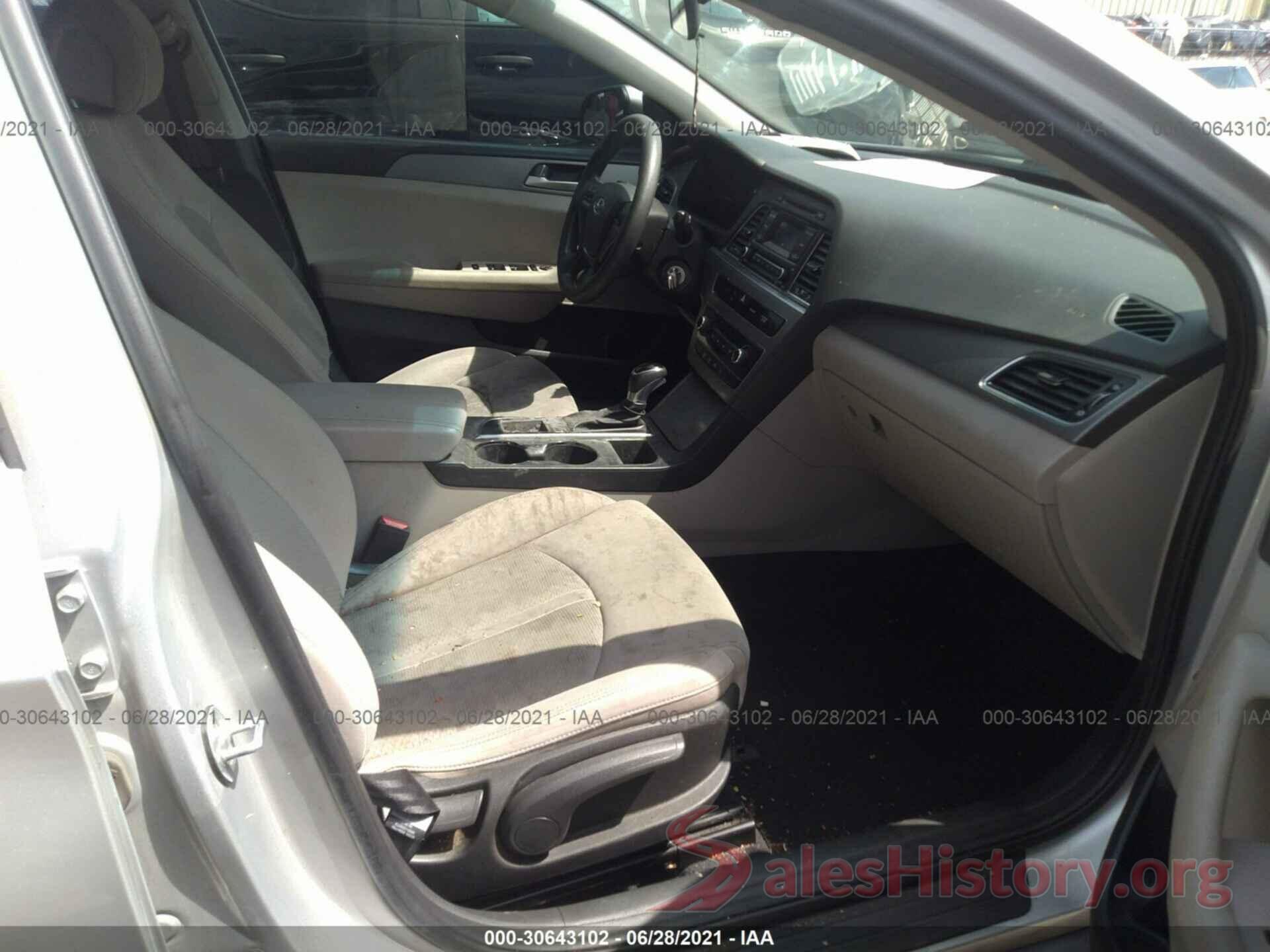 5NPE24AFXHH514897 2017 HYUNDAI SONATA