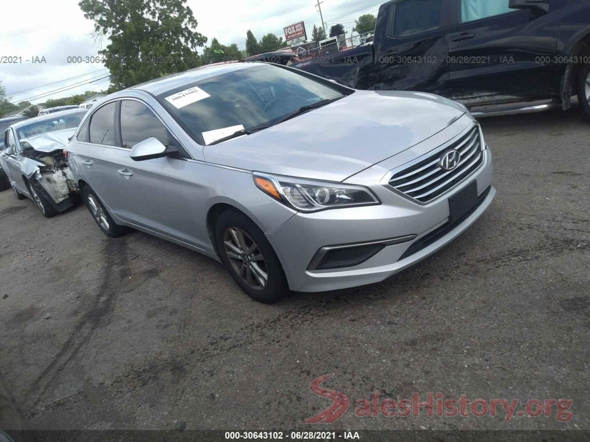 5NPE24AFXHH514897 2017 HYUNDAI SONATA