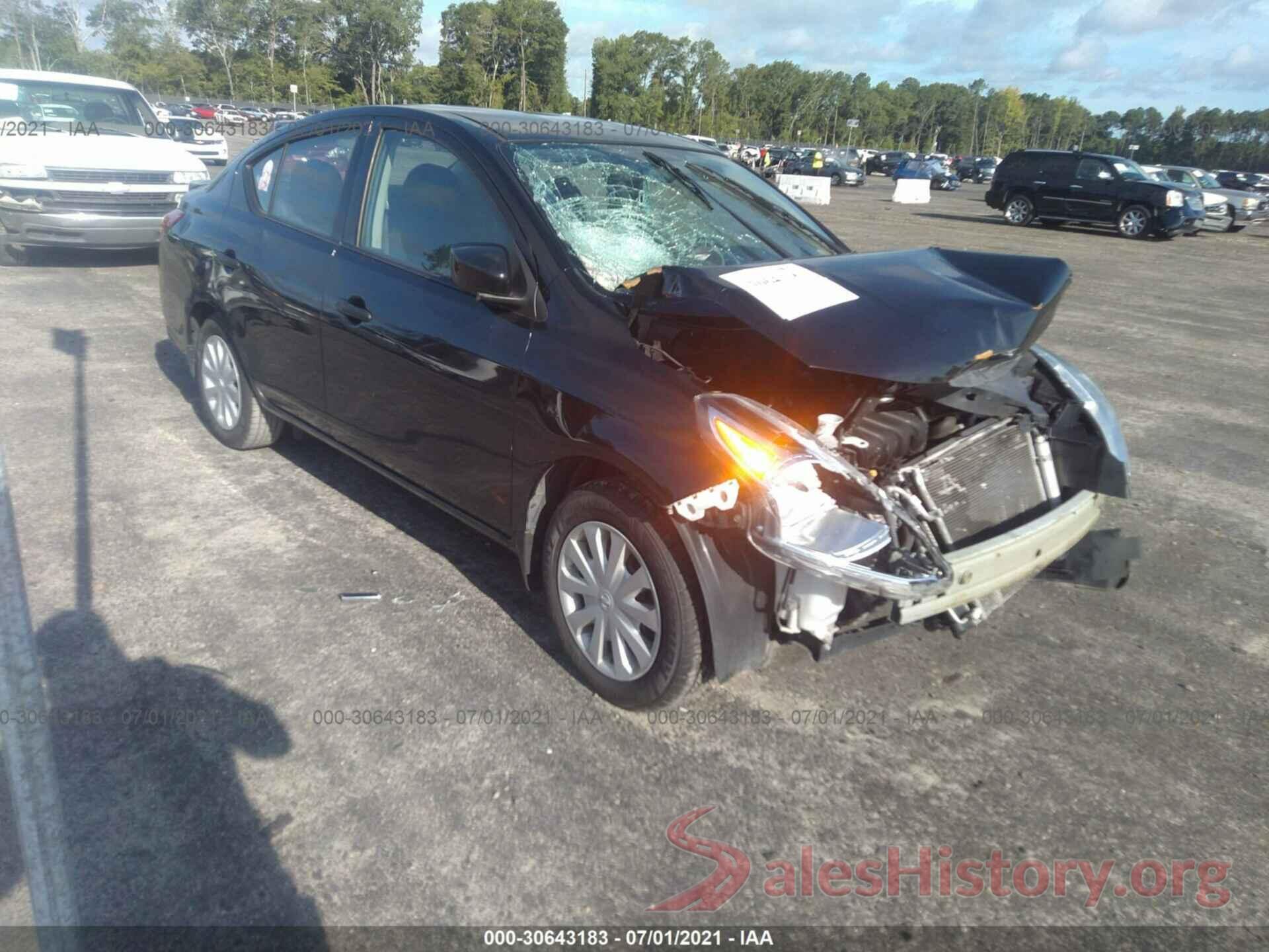 3N1CN7AP5GL893172 2016 NISSAN VERSA