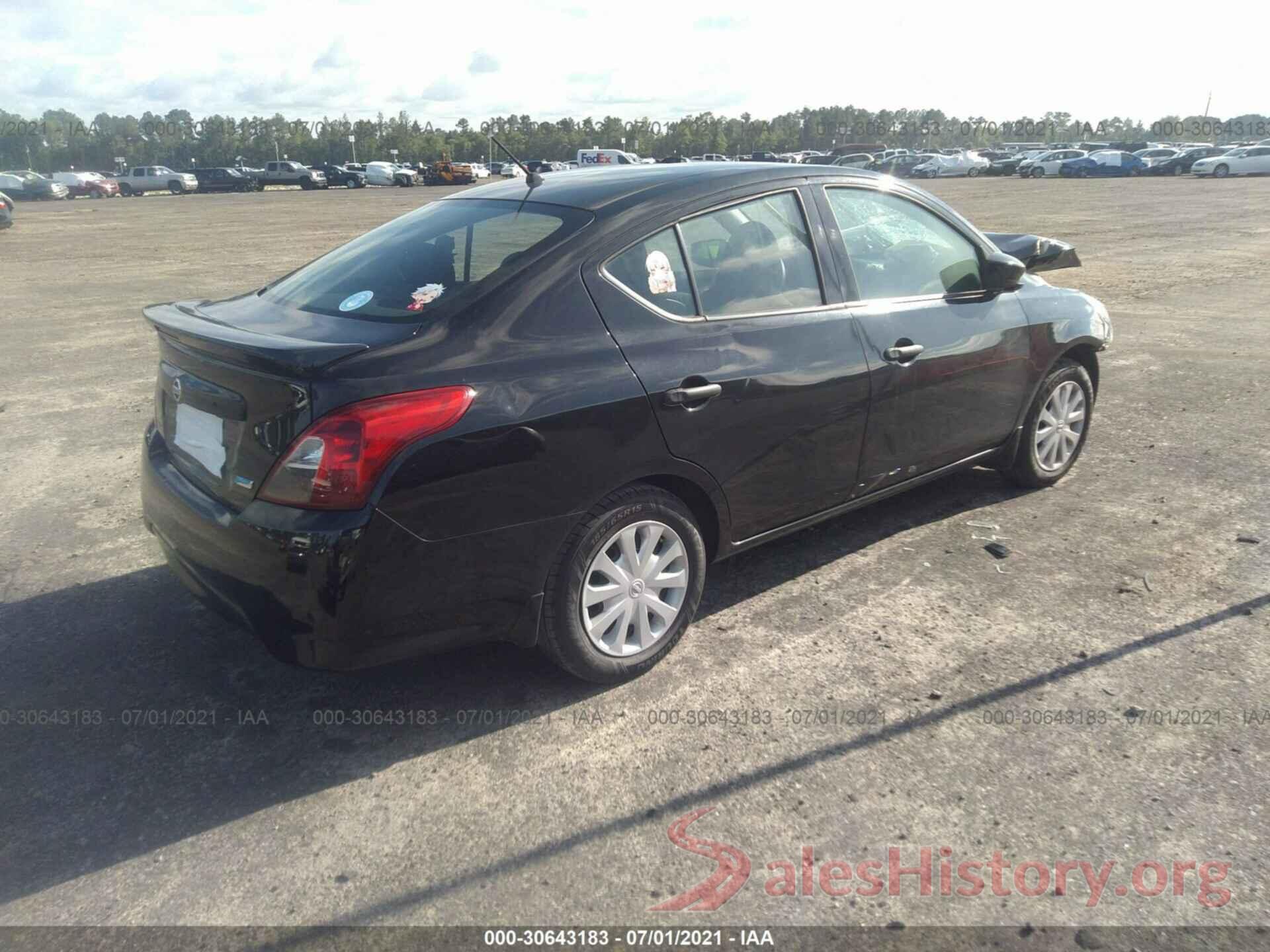 3N1CN7AP5GL893172 2016 NISSAN VERSA