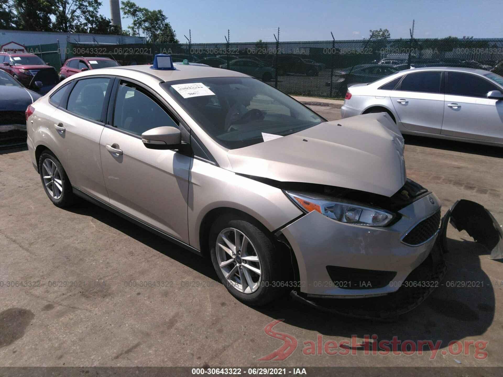 1FADP3F25HL234254 2017 FORD FOCUS