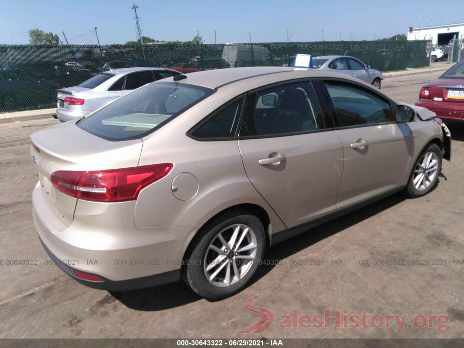 1FADP3F25HL234254 2017 FORD FOCUS