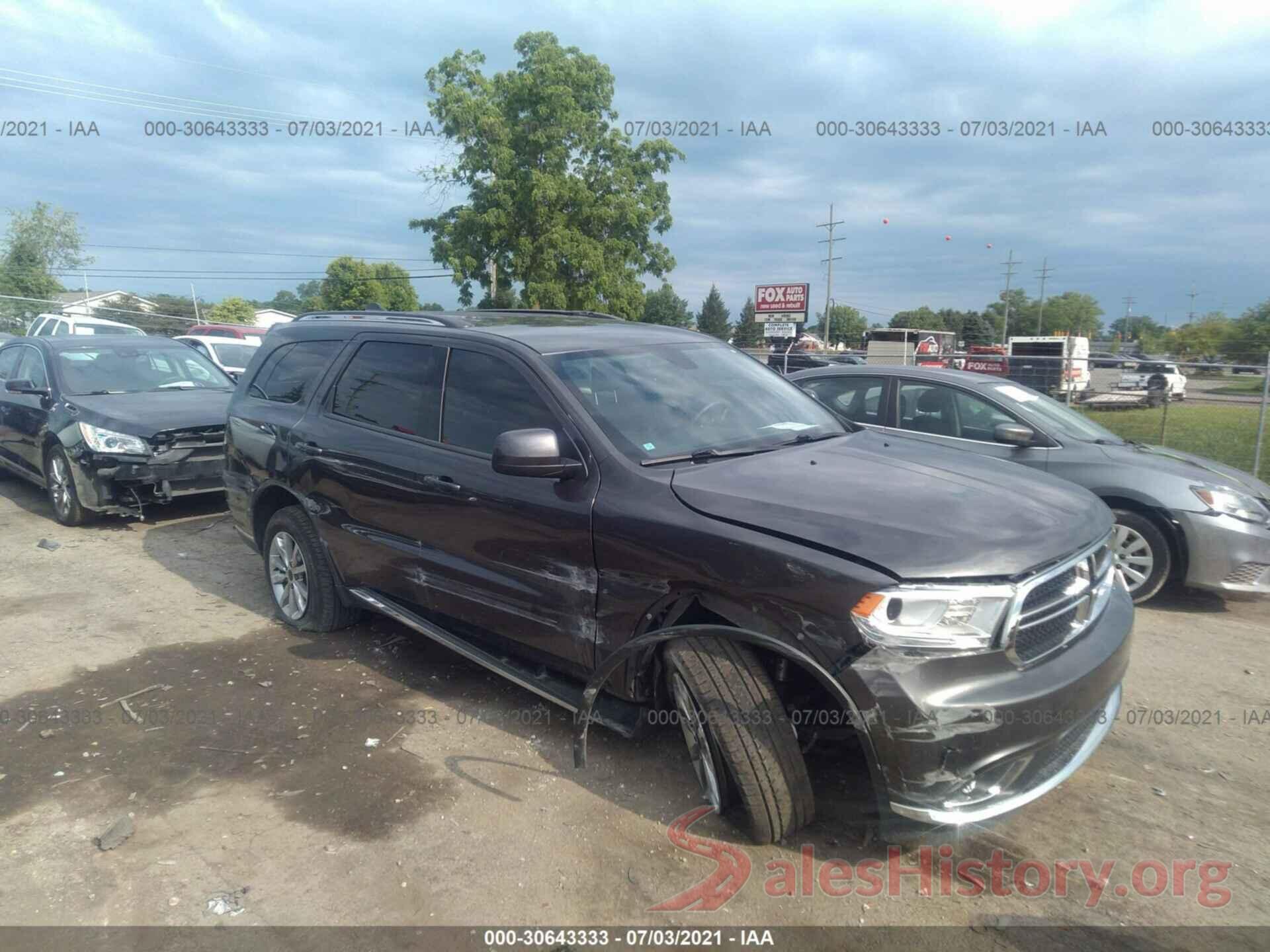 1C4RDJAG4HC806365 2017 DODGE DURANGO