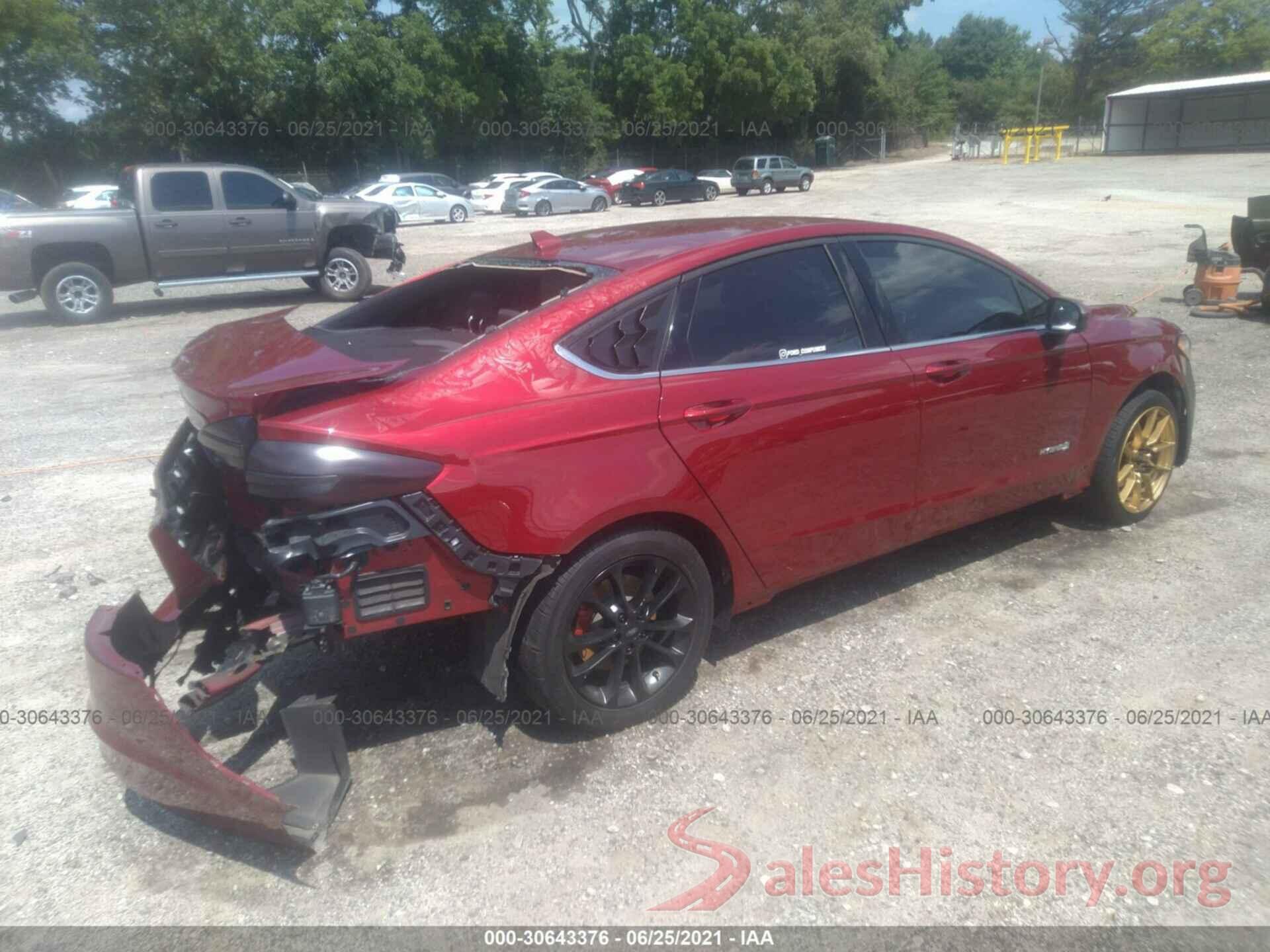 3FA6P0LU9KR205717 2019 FORD FUSION HYBRID