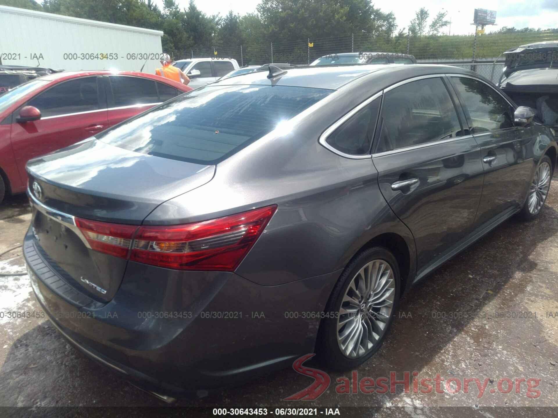 4T1BK1EB8GU239832 2016 TOYOTA AVALON