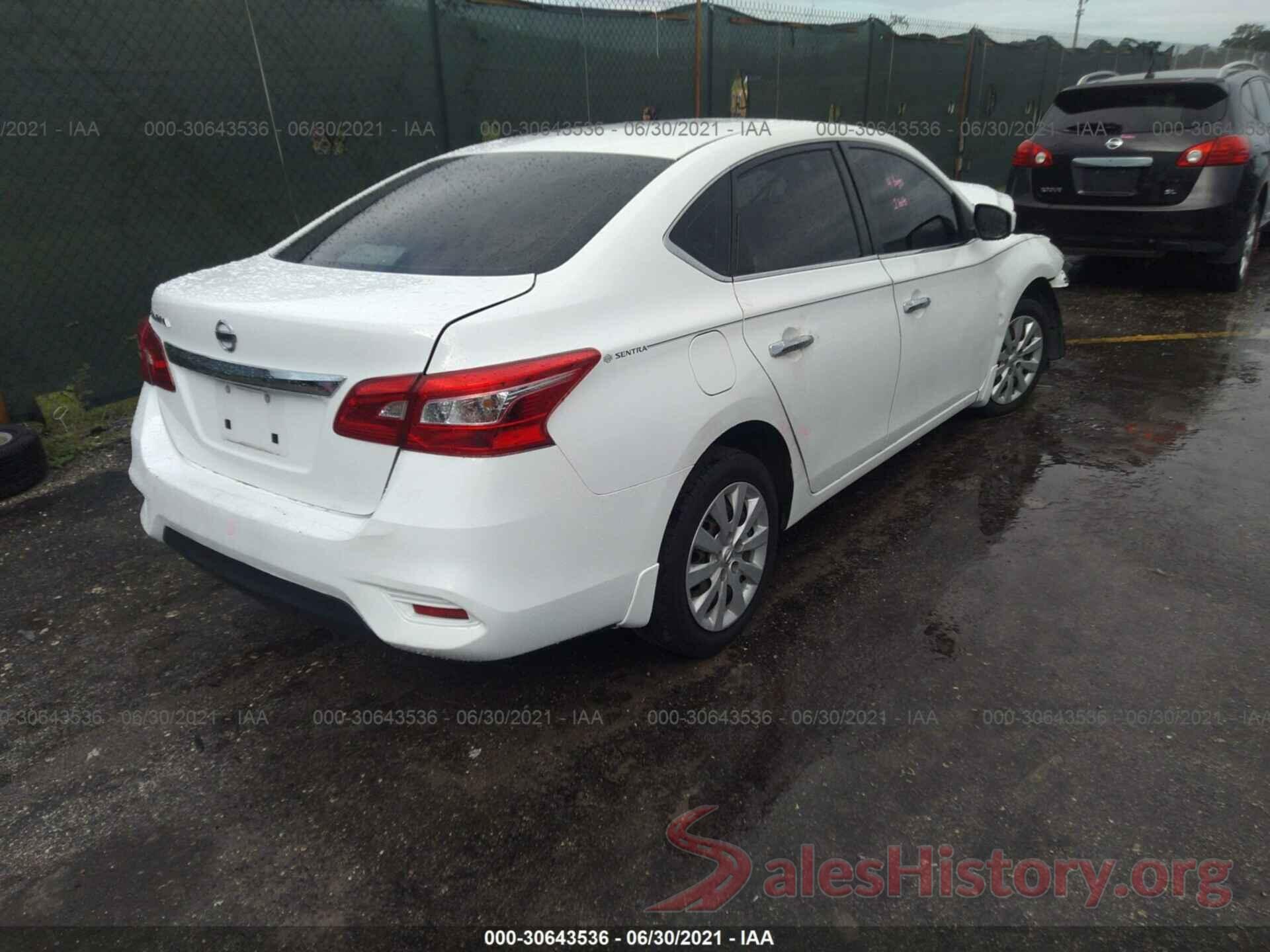 3N1AB7AP0HY355757 2017 NISSAN SENTRA