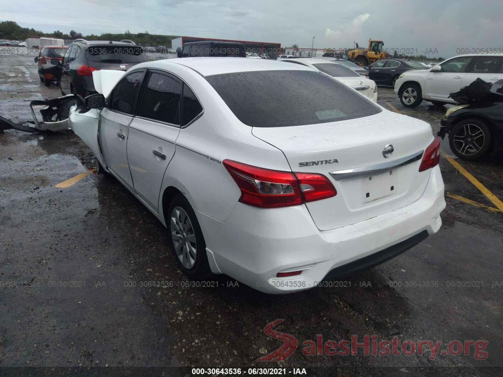 3N1AB7AP0HY355757 2017 NISSAN SENTRA