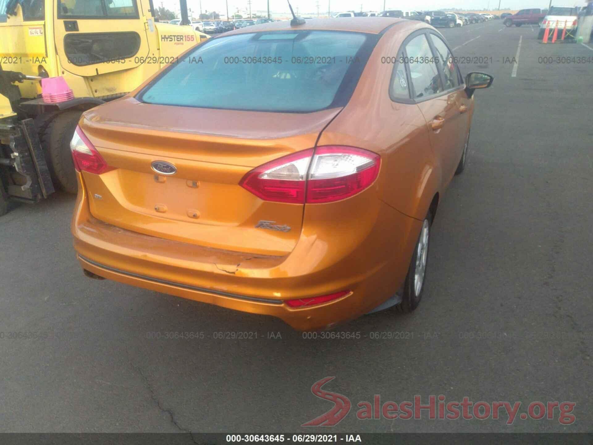 3FADP4BJ2GM128814 2016 FORD FIESTA