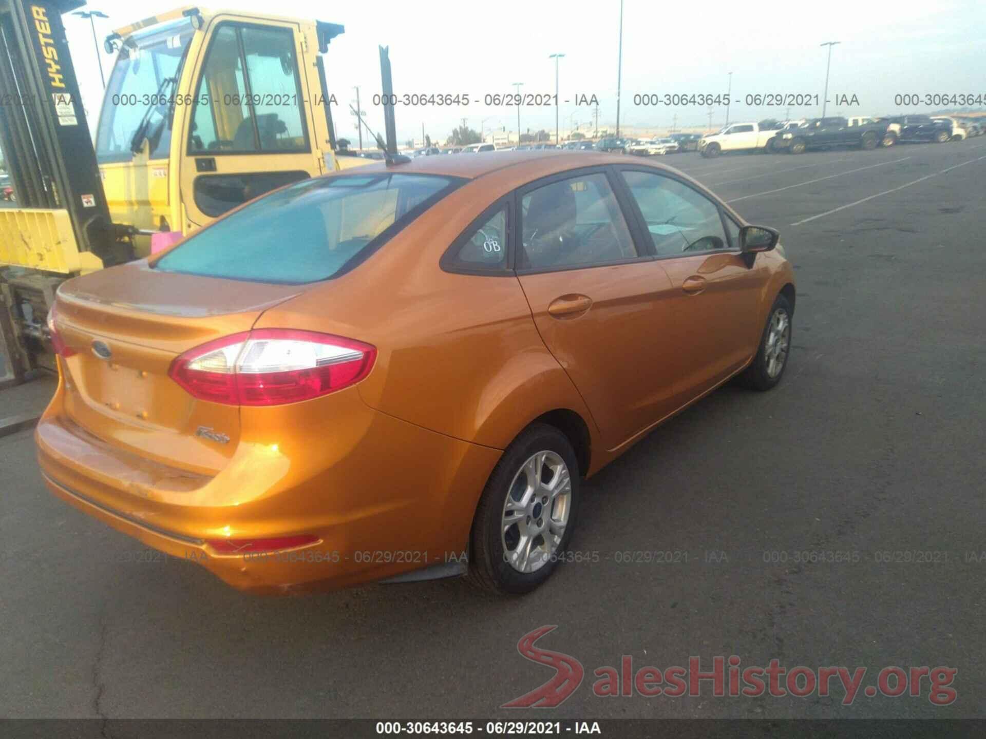 3FADP4BJ2GM128814 2016 FORD FIESTA