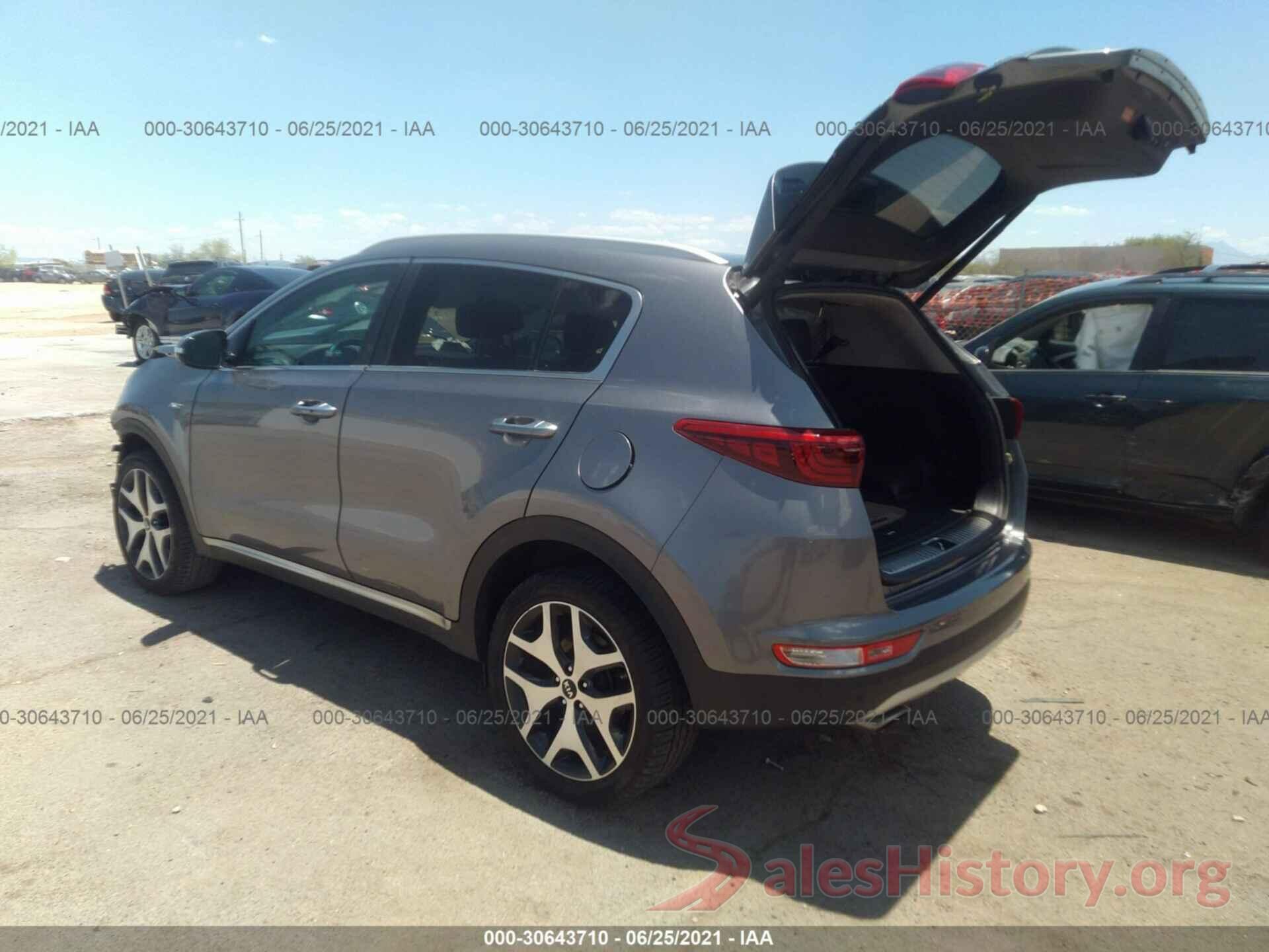 KNDPRCA69H7205344 2017 KIA SPORTAGE