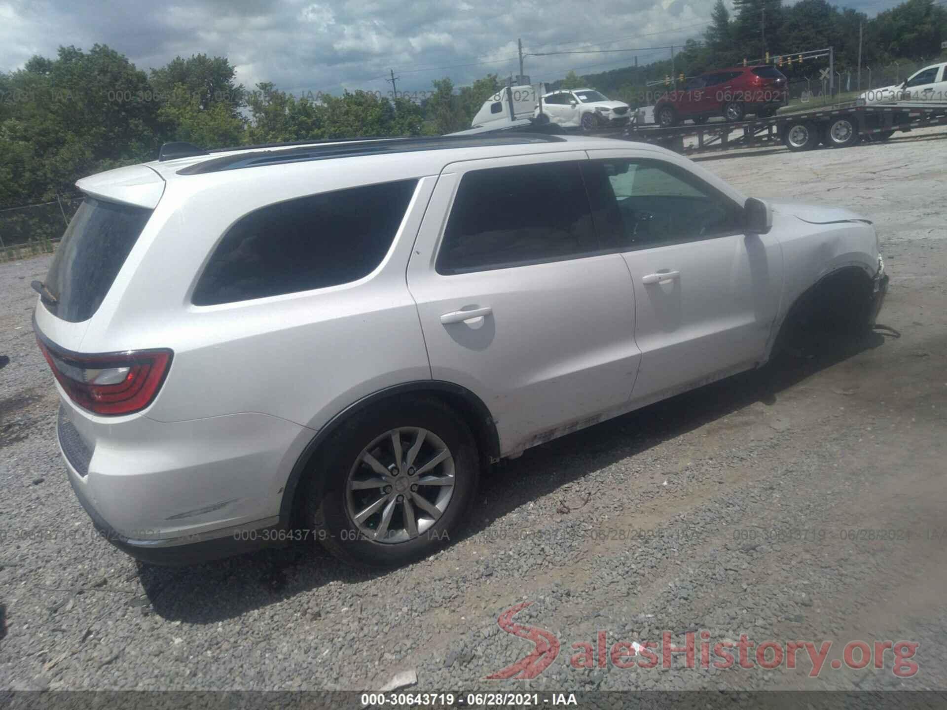 1C4RDJAGXGC486290 2016 DODGE DURANGO