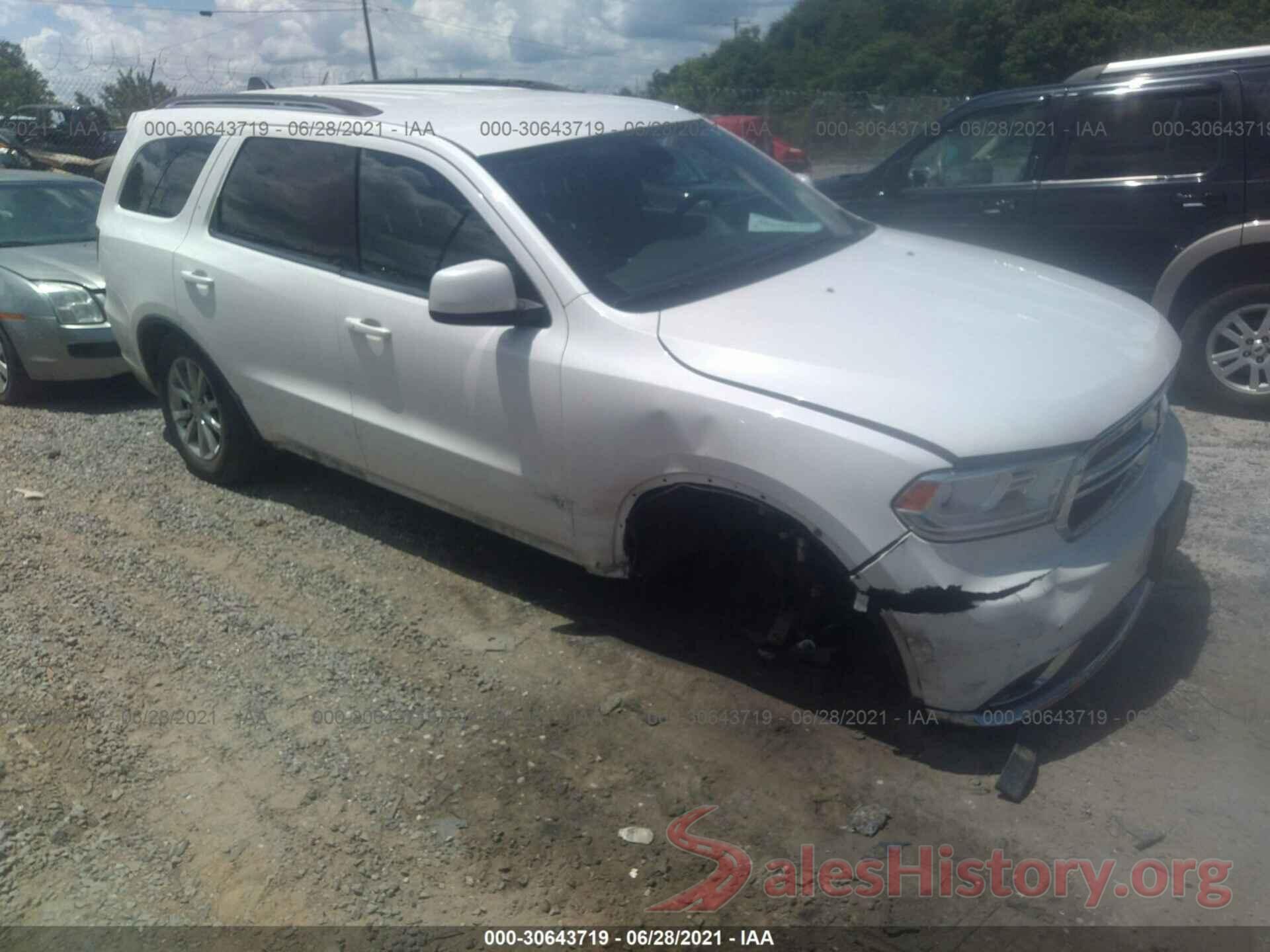 1C4RDJAGXGC486290 2016 DODGE DURANGO