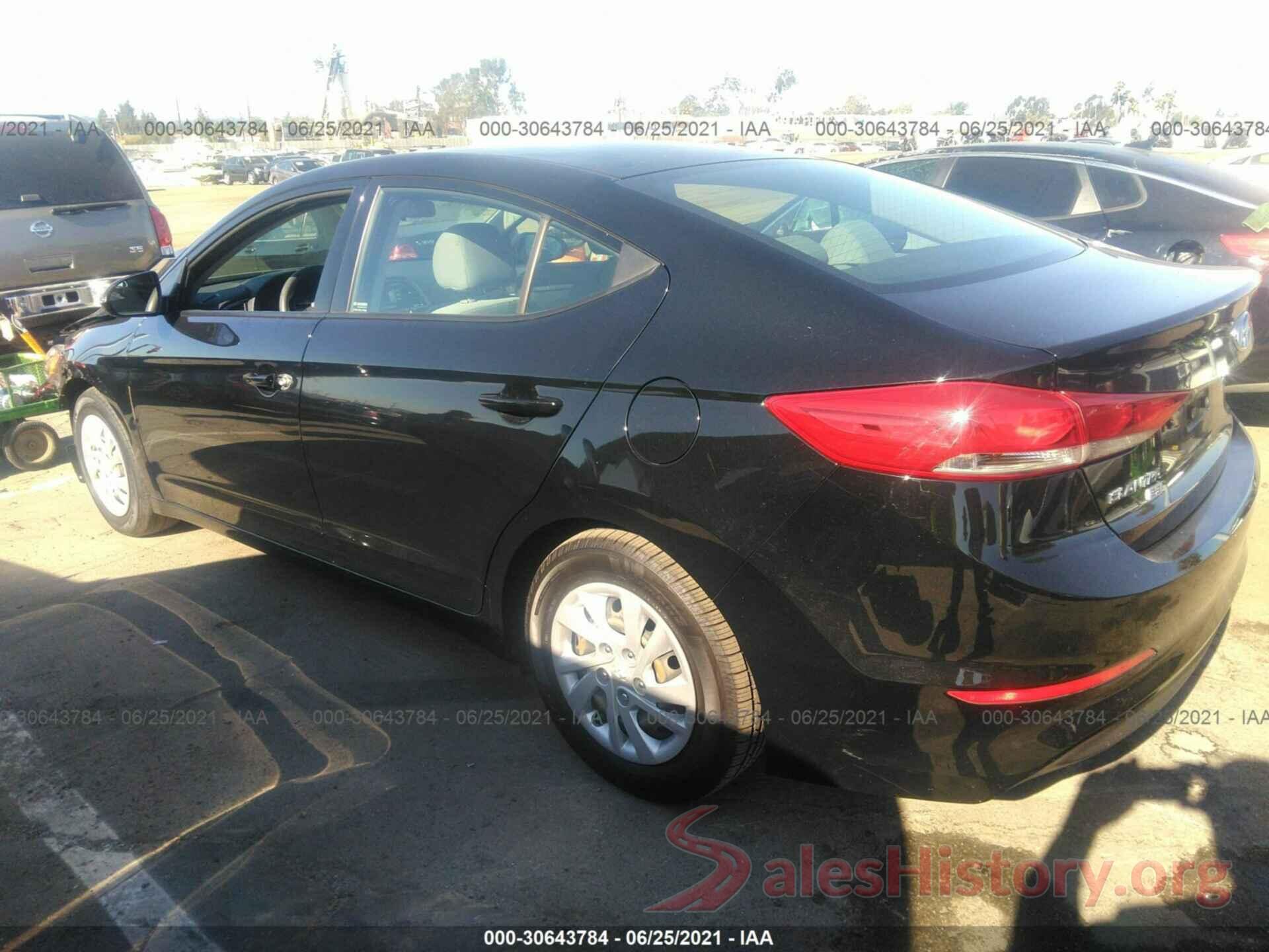 5NPD74LF7JH237741 2018 HYUNDAI ELANTRA