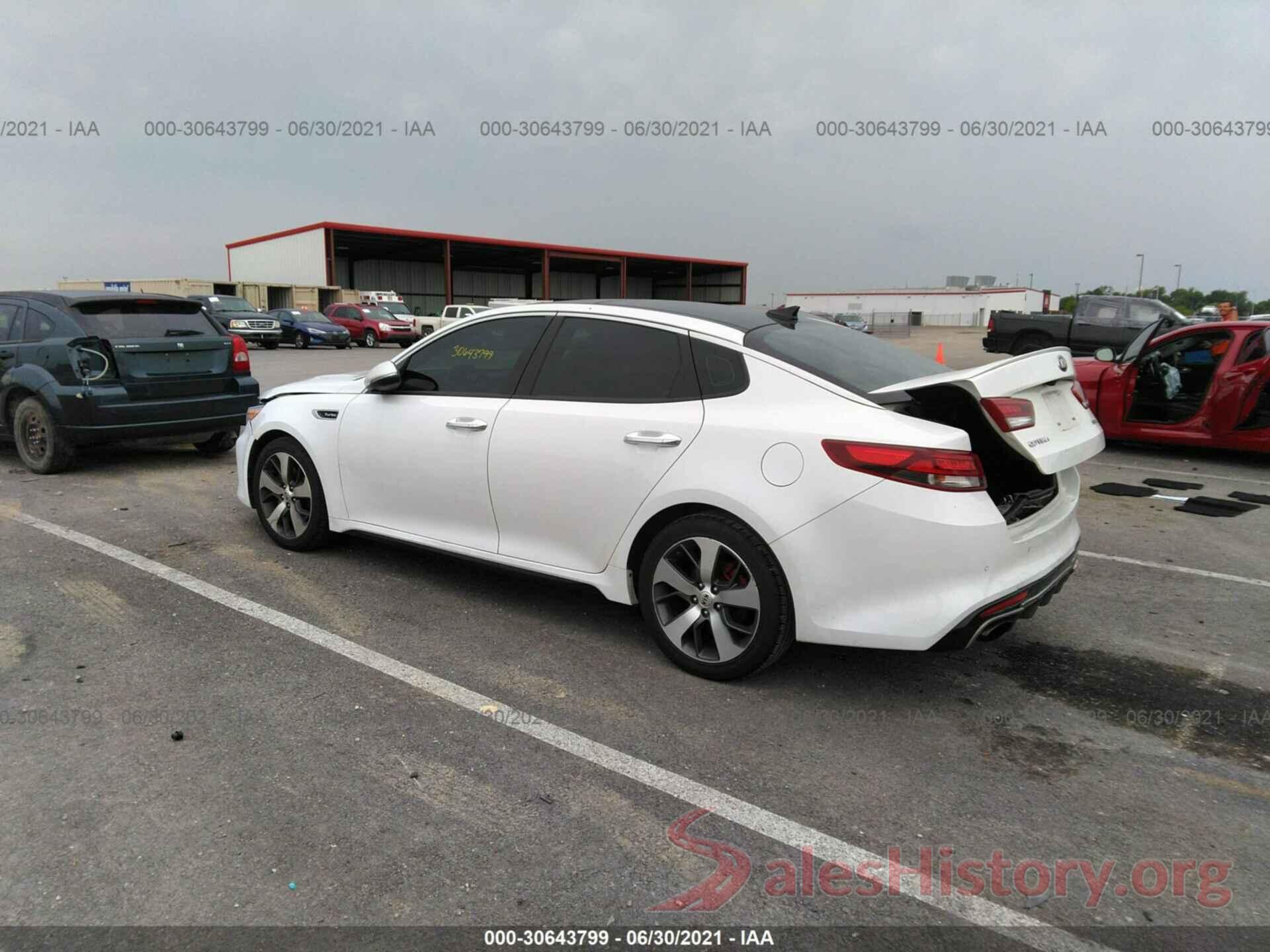 5XXGW4L29GG016658 2016 KIA OPTIMA