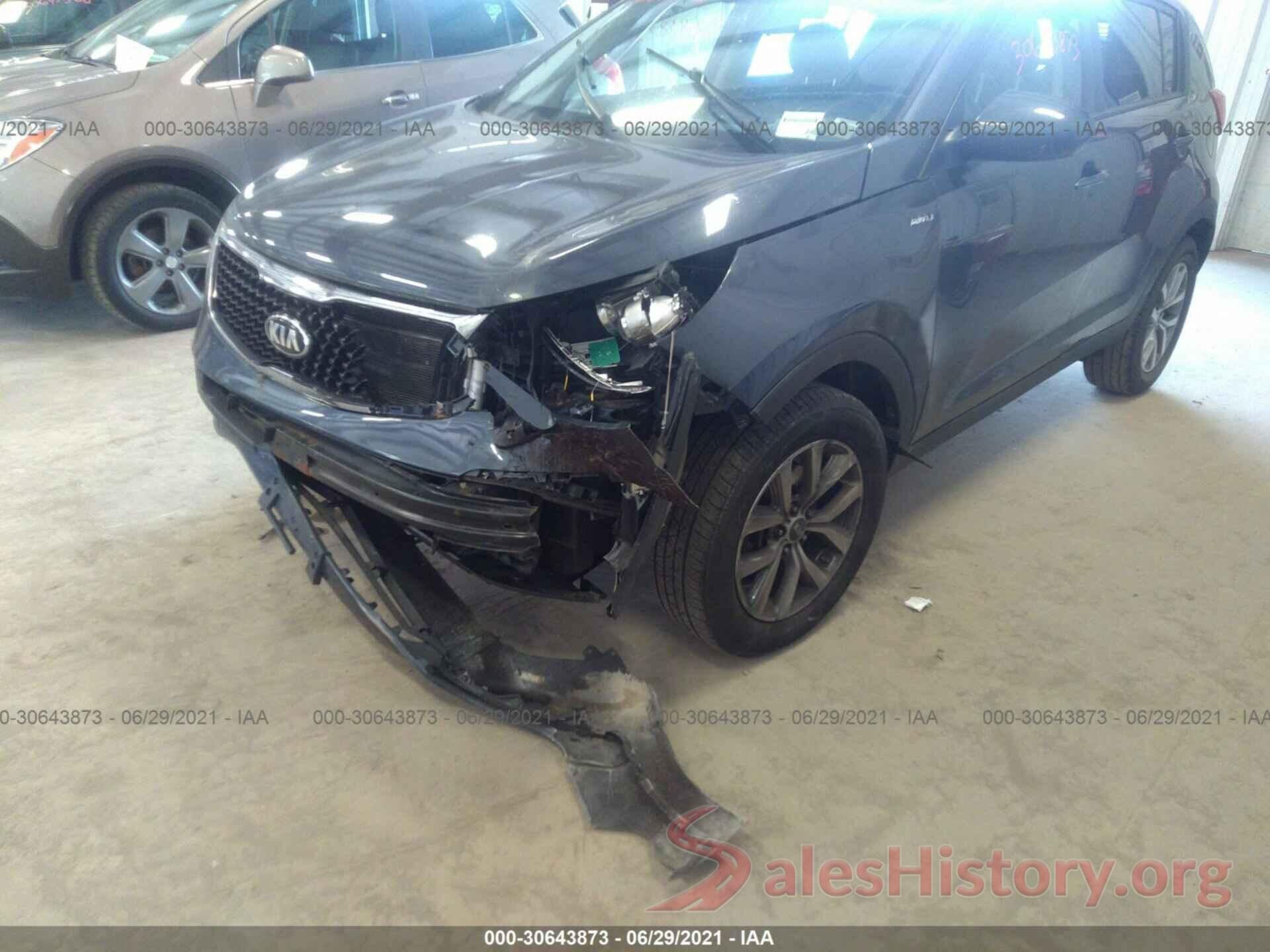 KNDPBCAC1G7821886 2016 KIA SPORTAGE