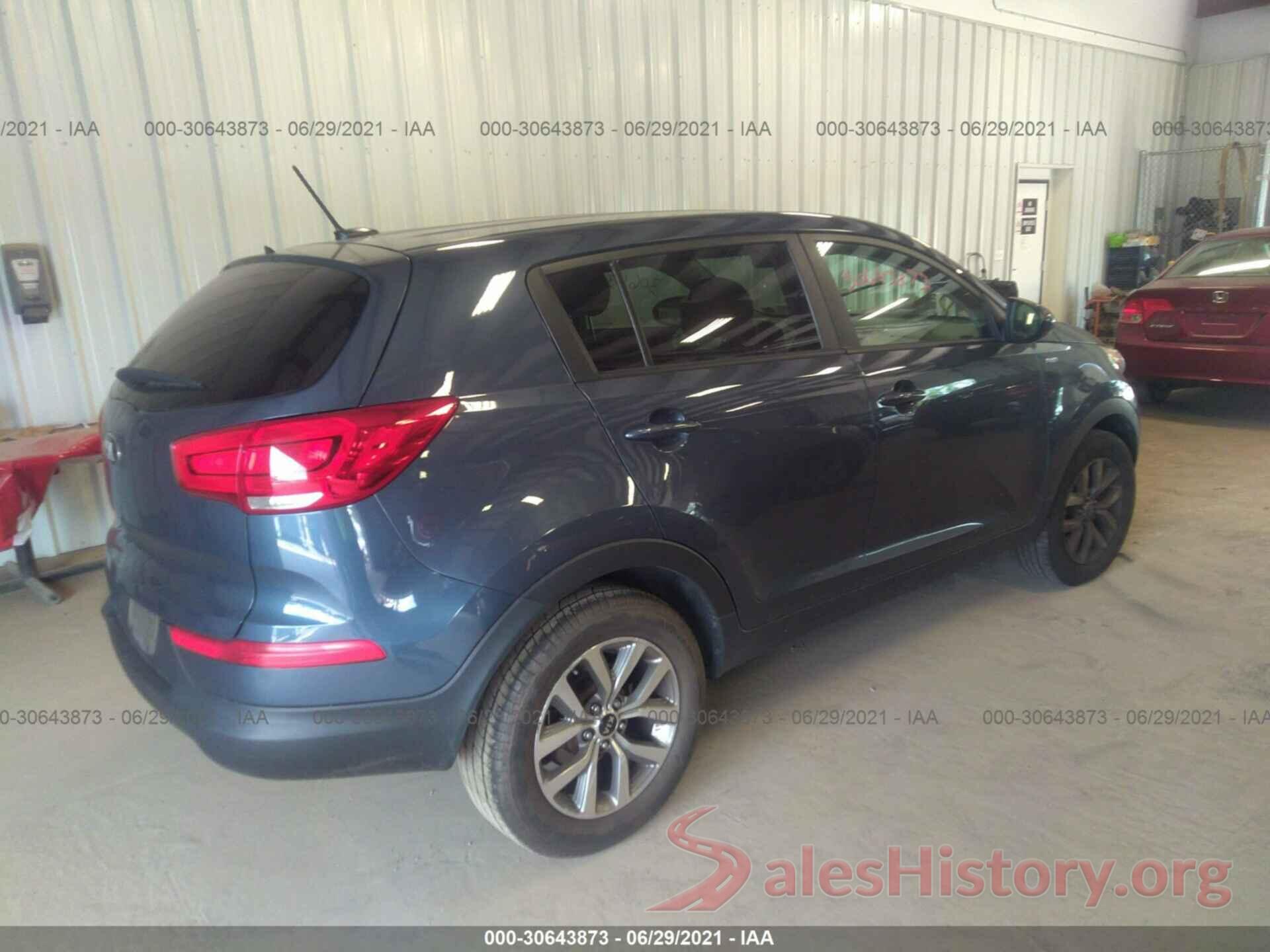 KNDPBCAC1G7821886 2016 KIA SPORTAGE