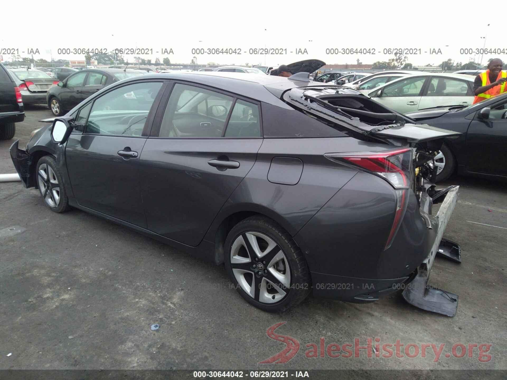 JTDKARFU0G3023095 2016 TOYOTA PRIUS