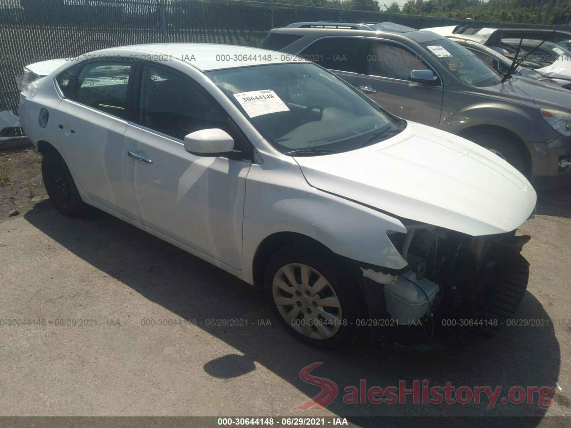 3N1AB7AP0JY292083 2018 NISSAN SENTRA