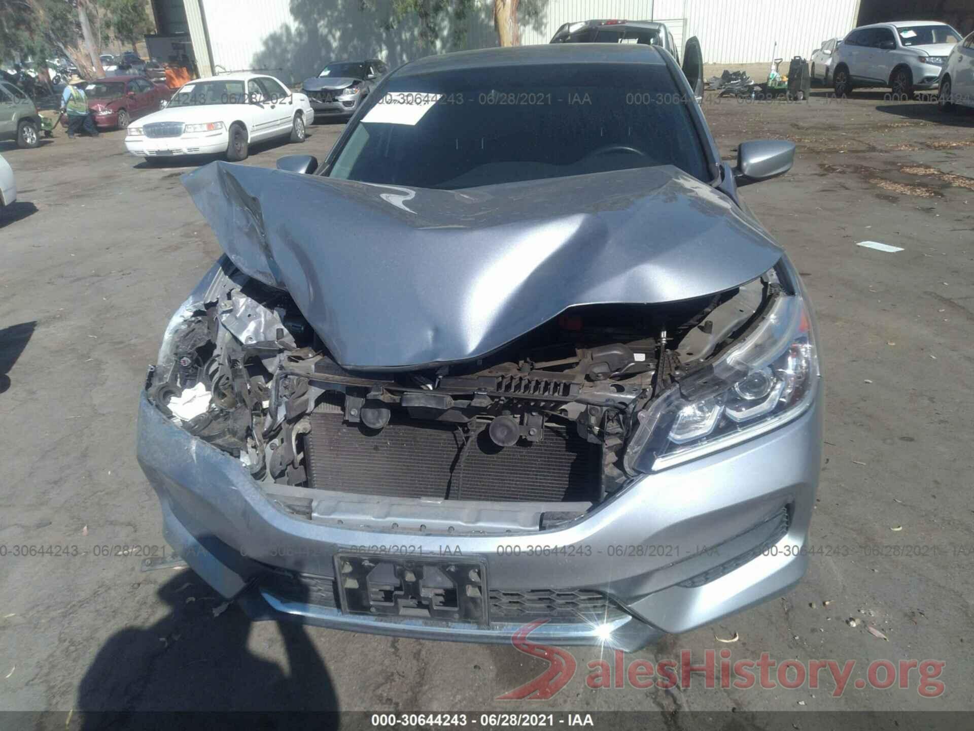 1HGCR2F31GA109119 2016 HONDA ACCORD SEDAN