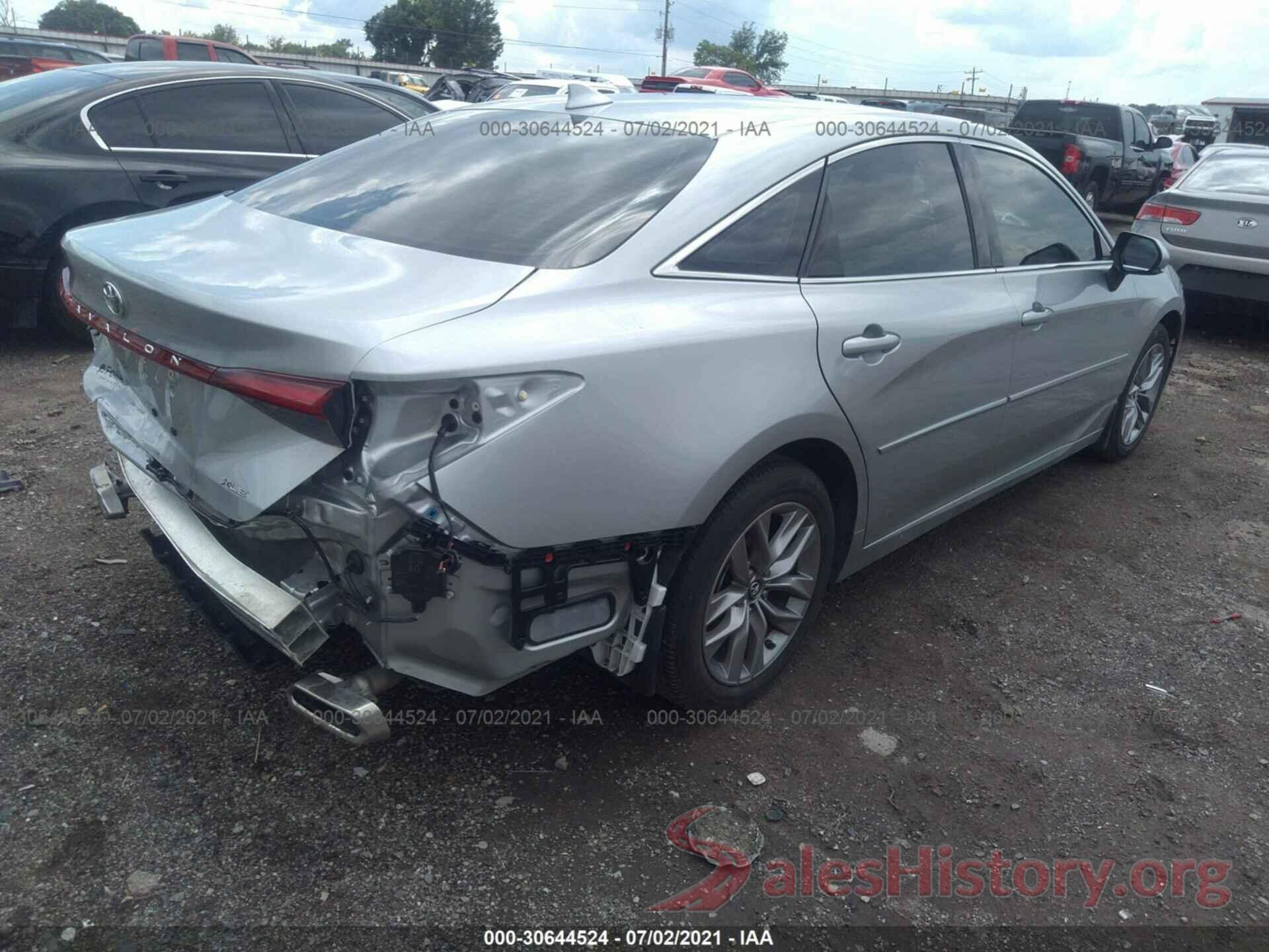 4T1BZ1FBXKU011804 2019 TOYOTA AVALON