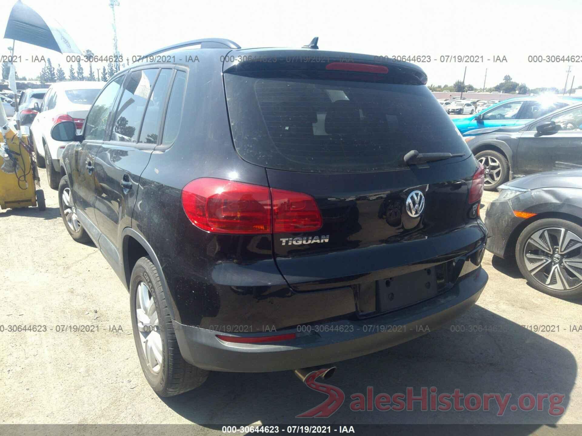 WVGAV7AX5HK006110 2017 VOLKSWAGEN TIGUAN