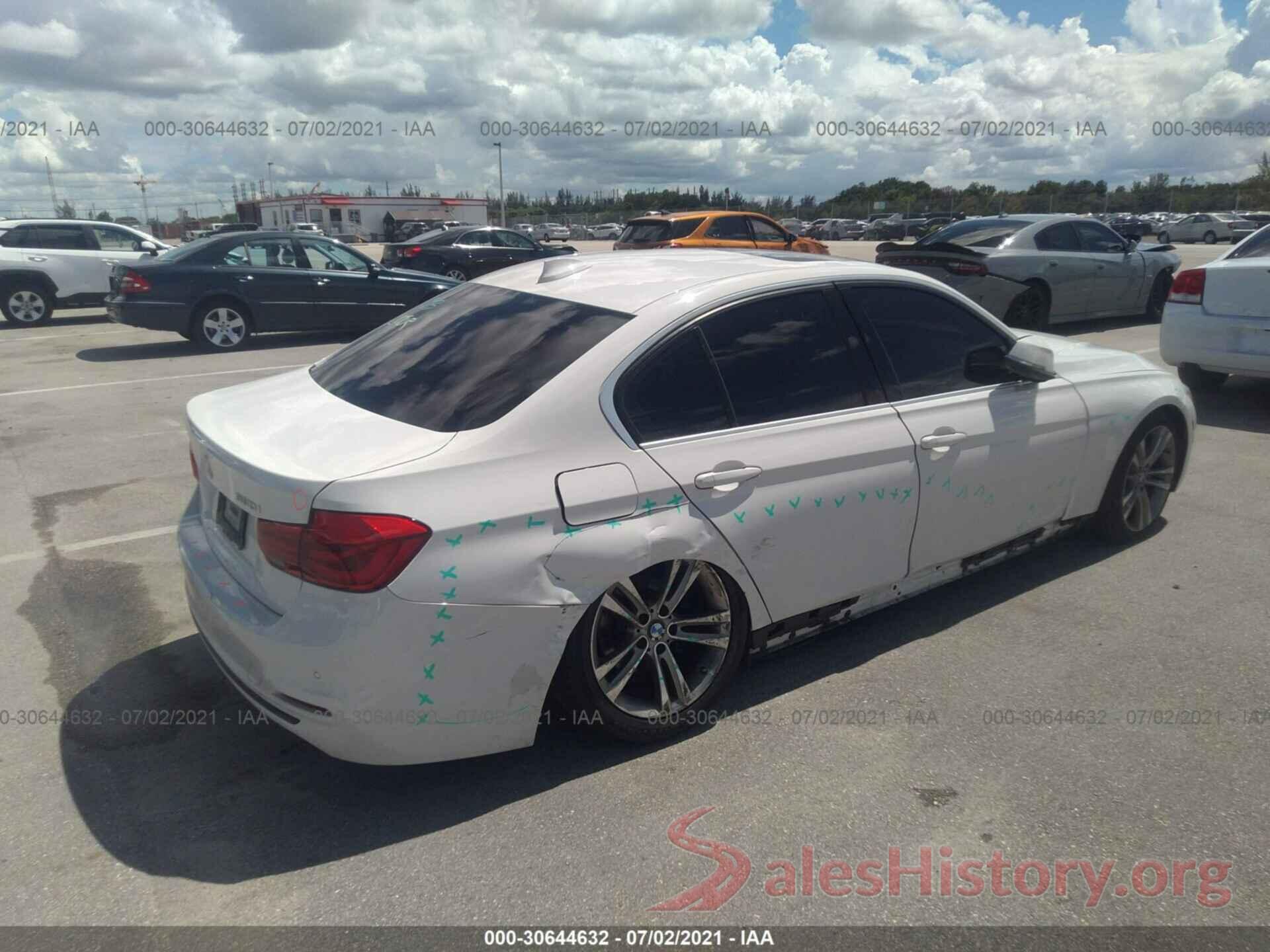 WBA8B9G57HNU09739 2017 BMW 3 SERIES