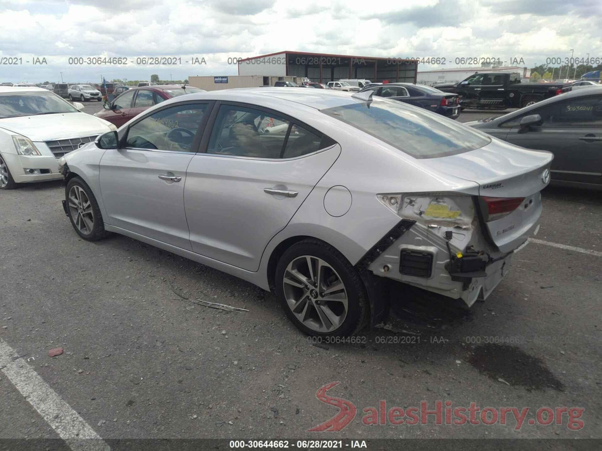 5NPD84LFXHH106133 2017 HYUNDAI ELANTRA