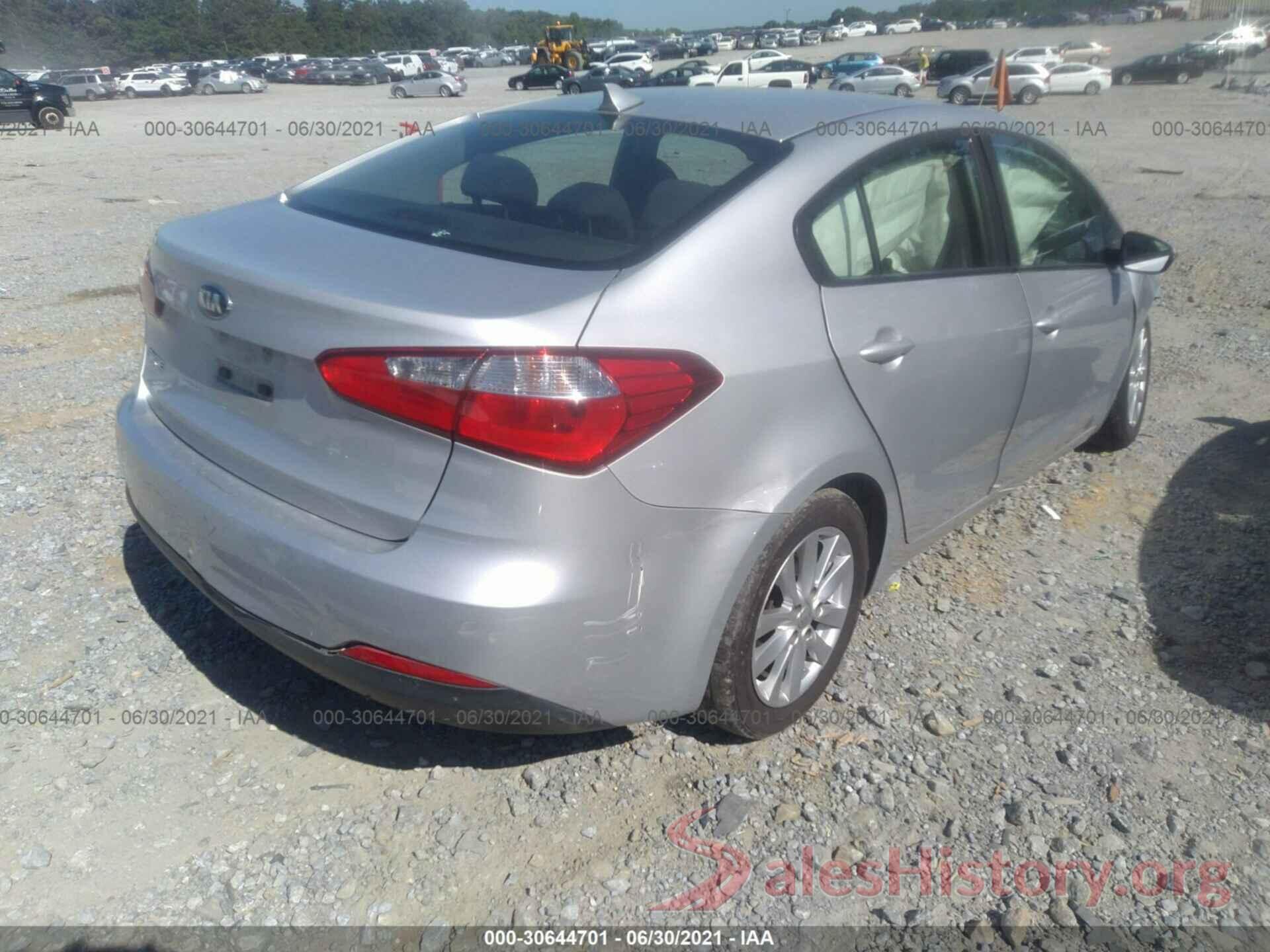 KNAFX4A65G5576001 2016 KIA FORTE