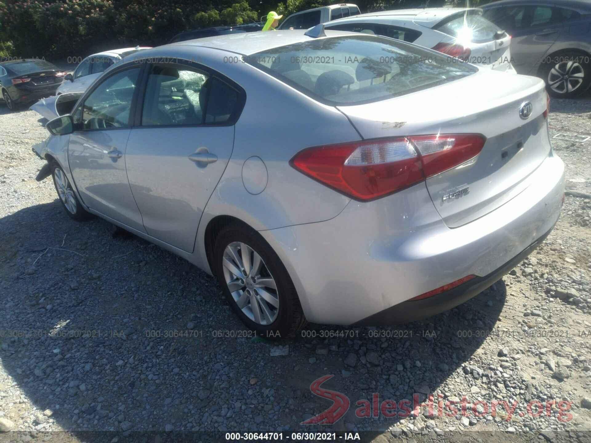 KNAFX4A65G5576001 2016 KIA FORTE