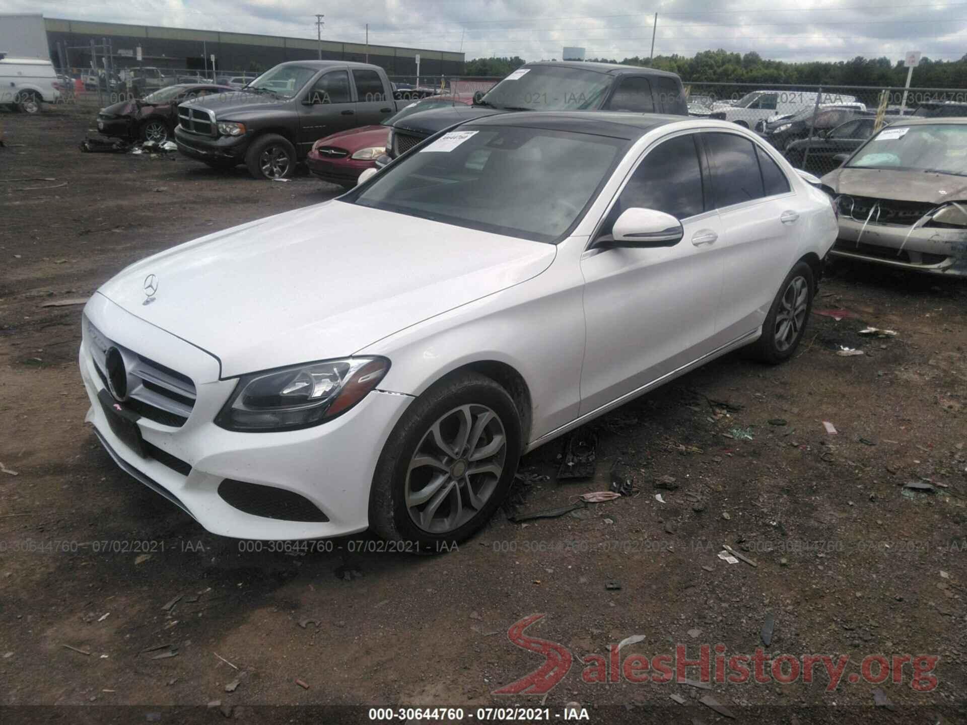 55SWF4KB6GU124279 2016 MERCEDES-BENZ C-CLASS